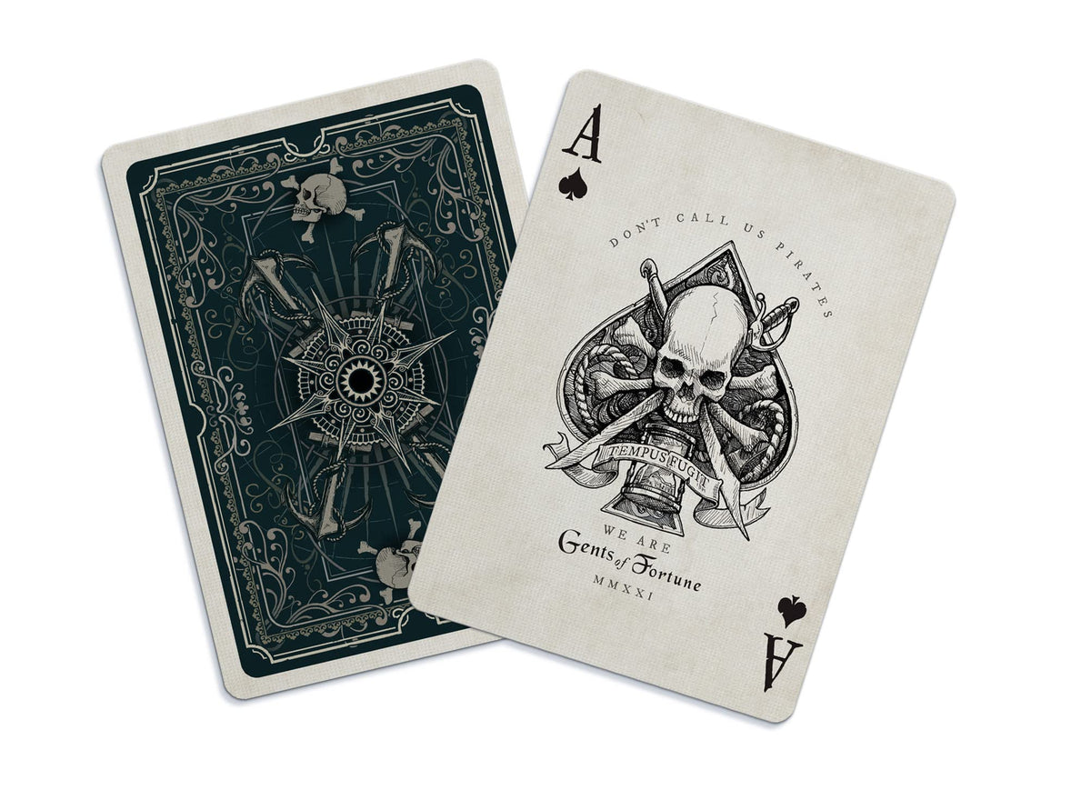 Gents of Fortune Playing Cards – Custom Pirate Deck by Gent Supply Co.