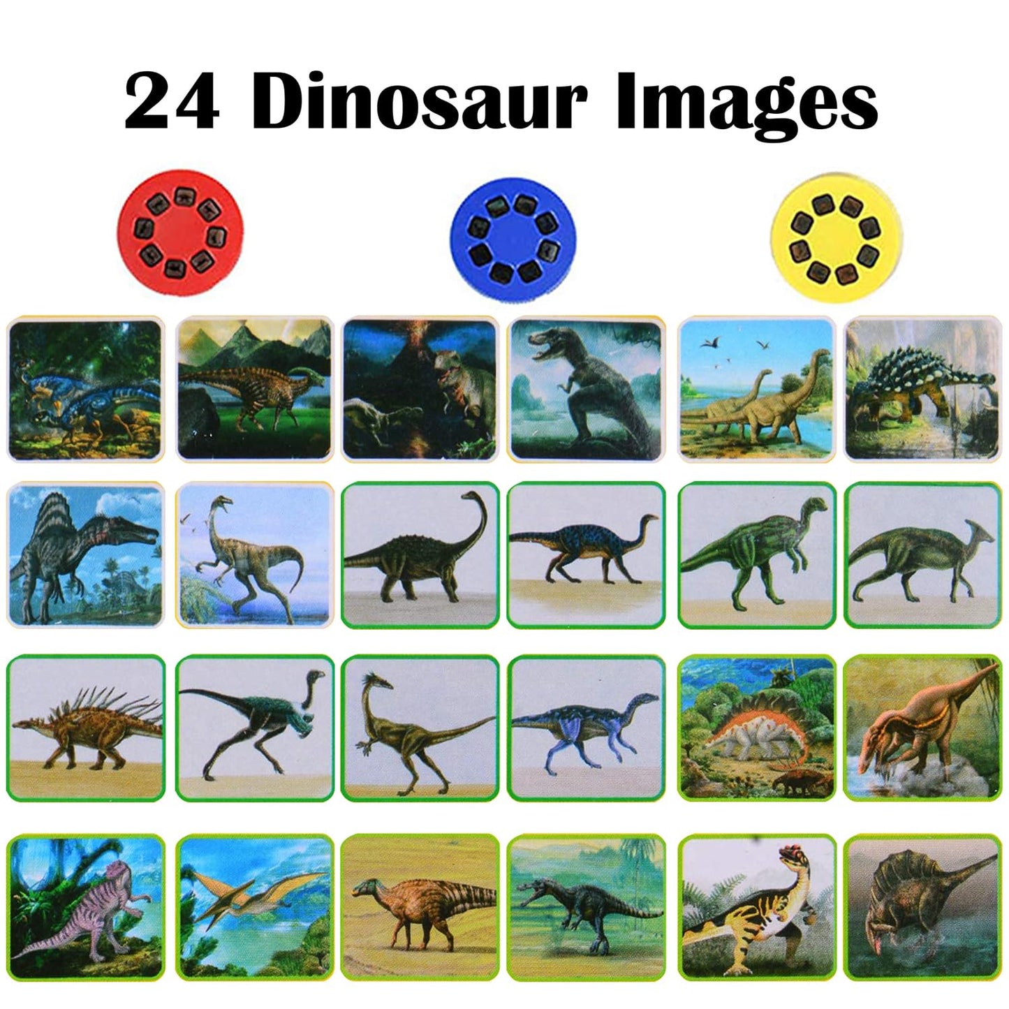 Georgie Porgy Dinosaur Projector Toy – Educational Night Light & Kids Flashlight