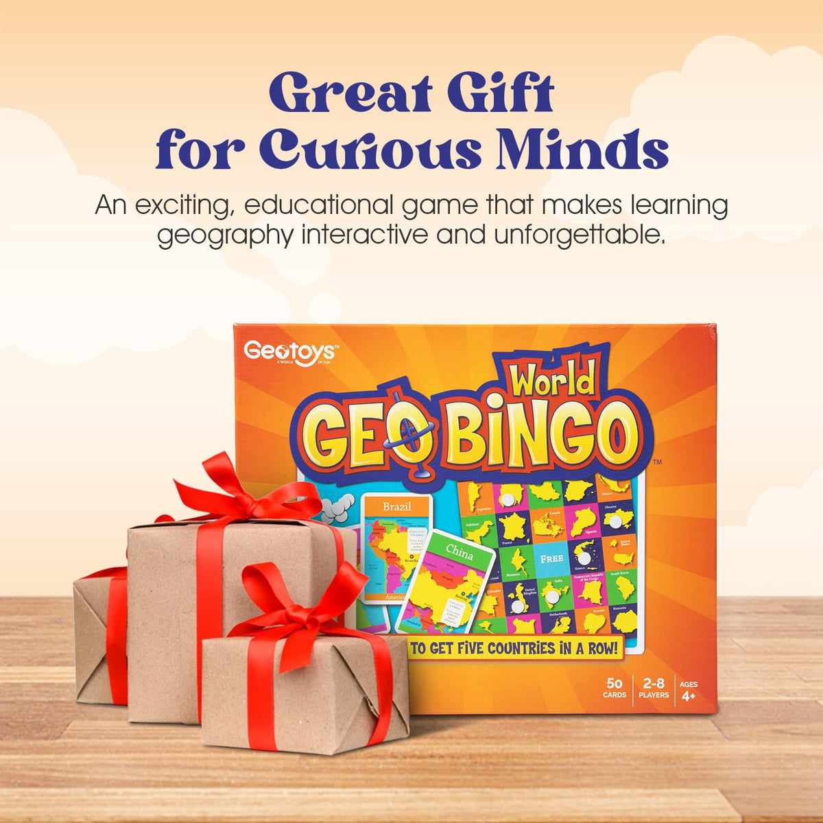 GeoBingo by Geotoys — World Geography Bingo for Kids 4+