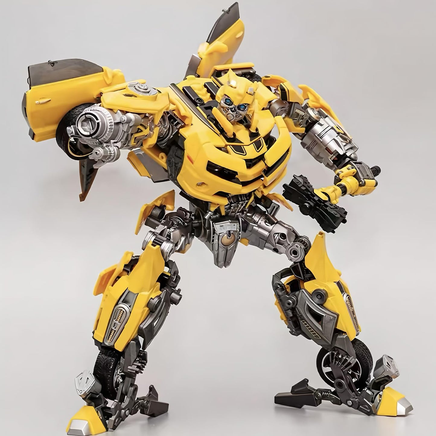 GERYNS Deformation Toy – Oversized 11-inch Robot & Car Transformer with Gear Joints