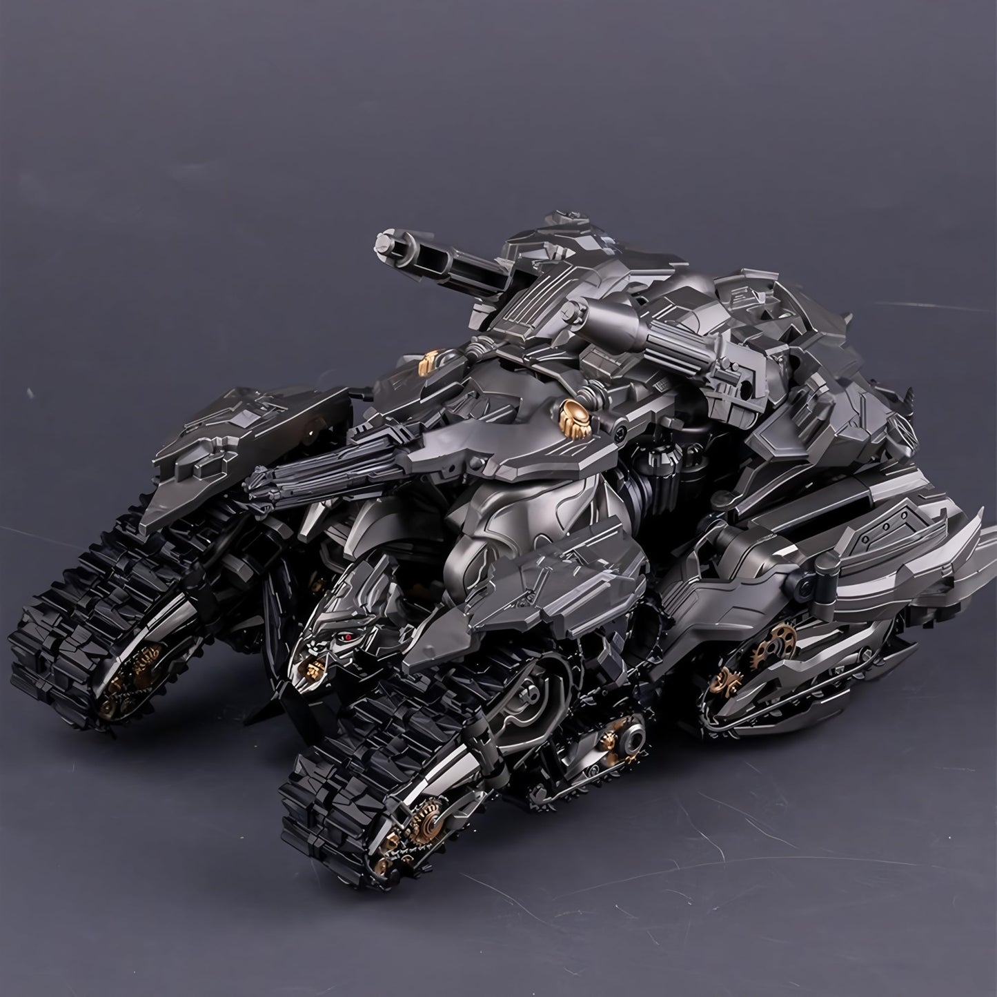 GERYNS Deformation Toy: Oversized 2-in-1 Tank and Robot Figure – 10-inch Tank, 11.8-inch Robot