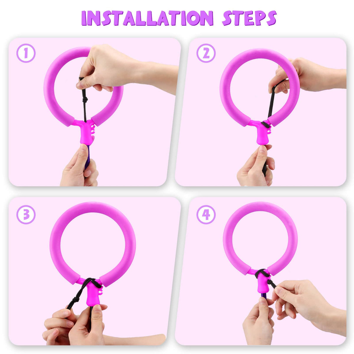 Getatoy Ankle Skip Ball for Kids – LED Induction, Battery-Free Outdoor Toy (Ages 4–12)