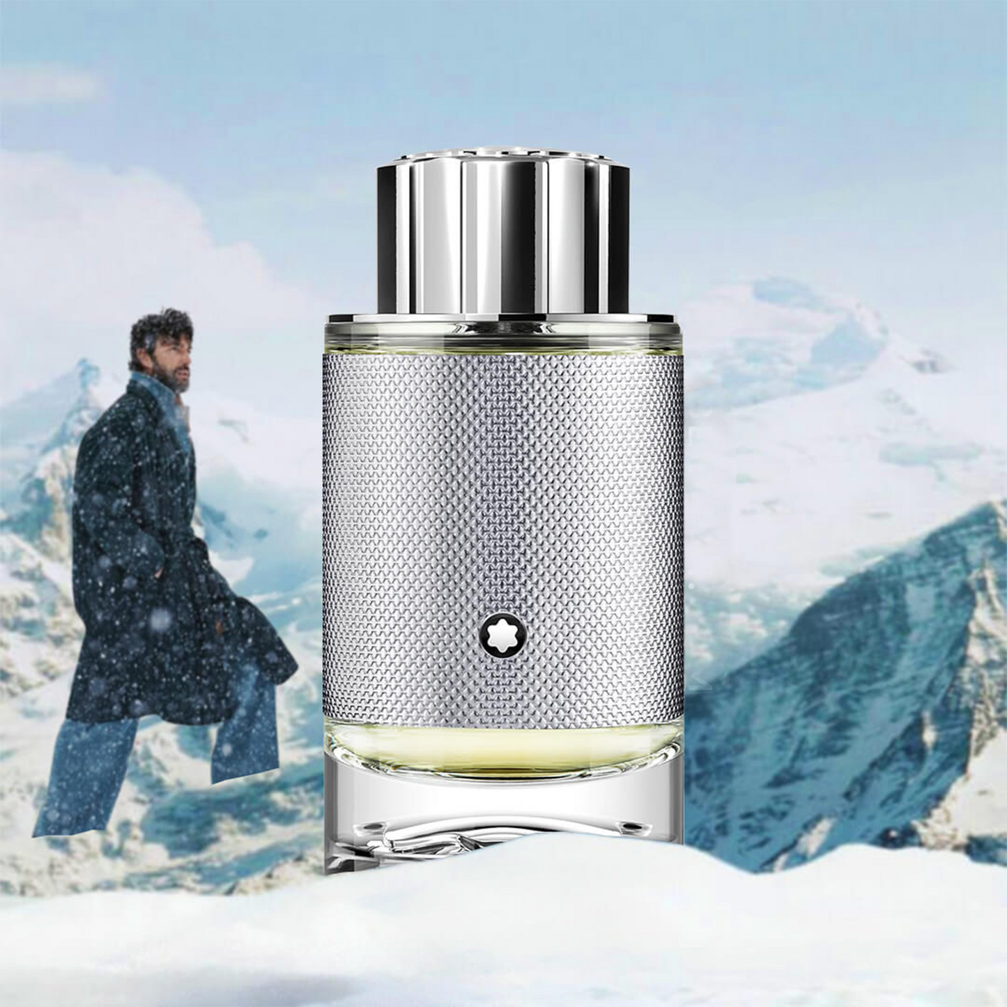 Mont Blanc Explorer Platinum Gift Set 100ml EDP + 100ml Shower Gel +2x 7.5ml EDP