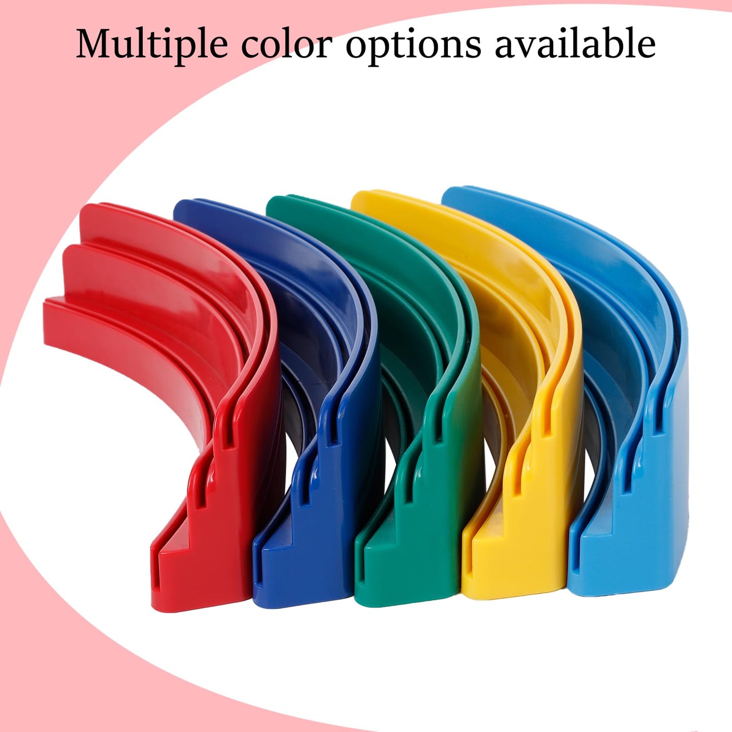 GHERPTE 2 Pack Three-Layer Design Playing Card Holders – Hands-Free Card Holders for Family Game Nights