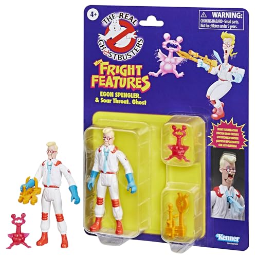 Ghostbusters Kenner Classics: Egon Spengler Action Figure with Fright Features