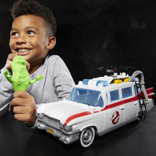 Ghostbusters Track & Trap Ecto-1 Toy Vehicle with Fright Features