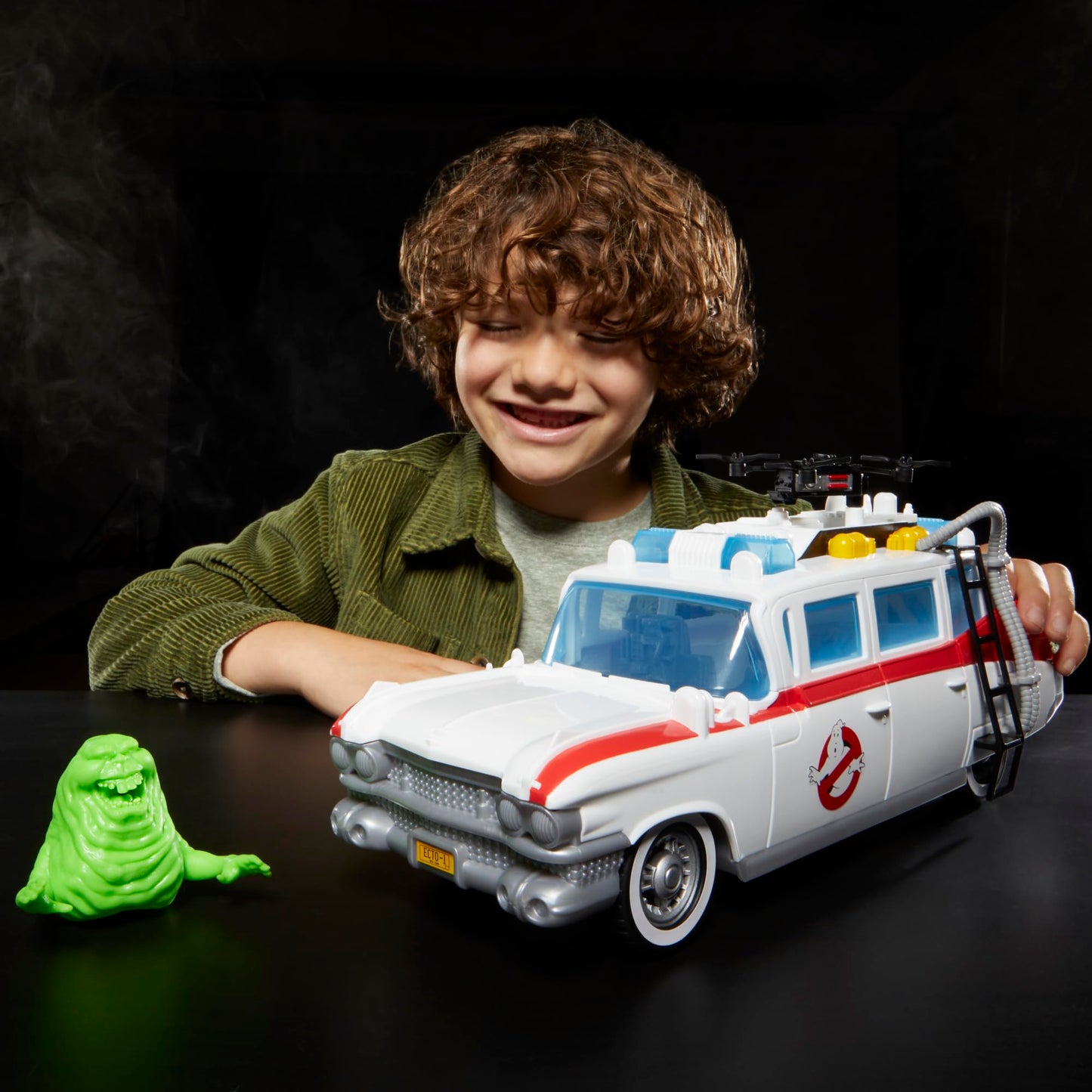 Ghostbusters Track & Trap Ecto-1 Toy Vehicle with Fright Features