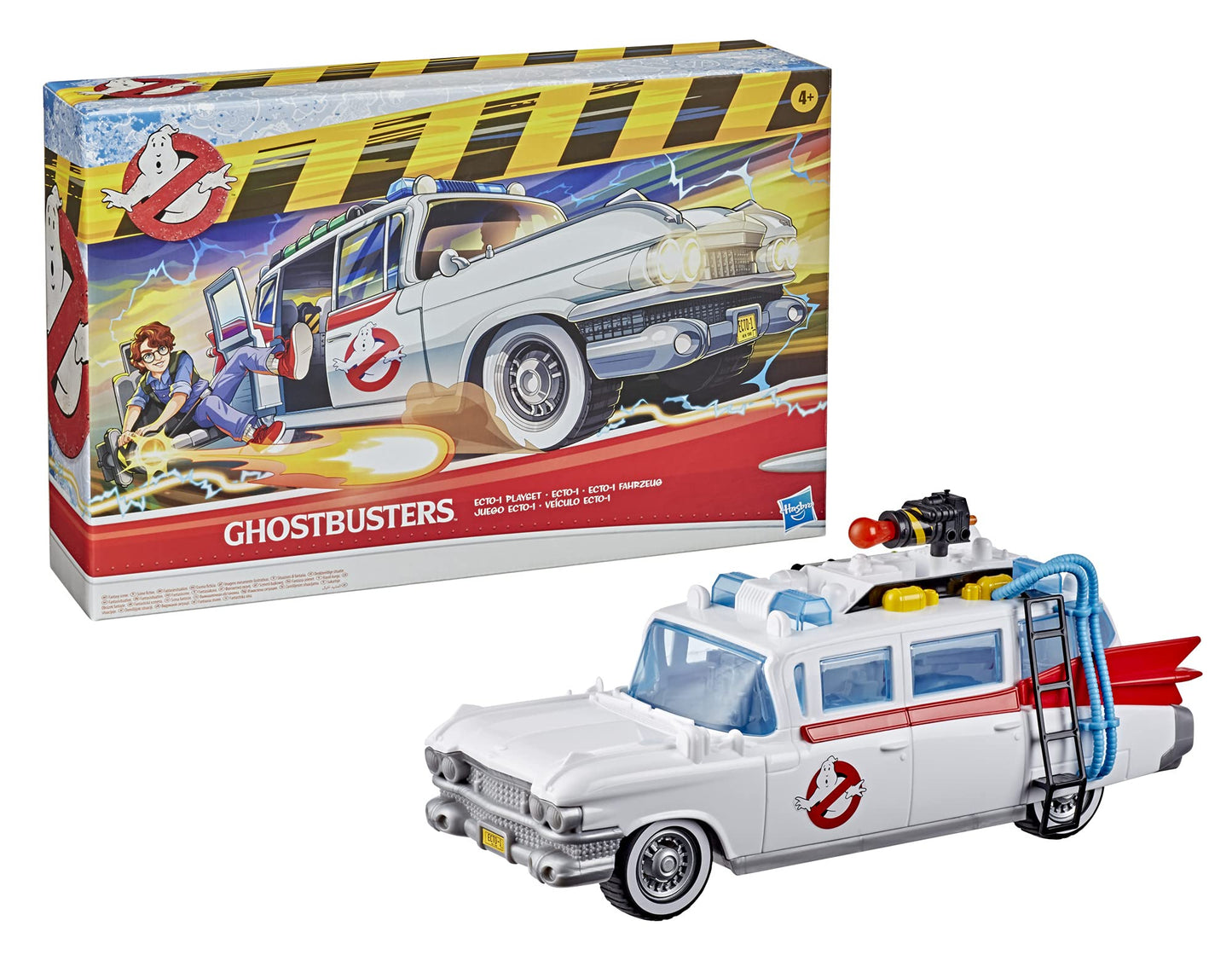 Ghostbusters 2021 Ecto-1 Playset with Accessories – Kids' Action Car Gift