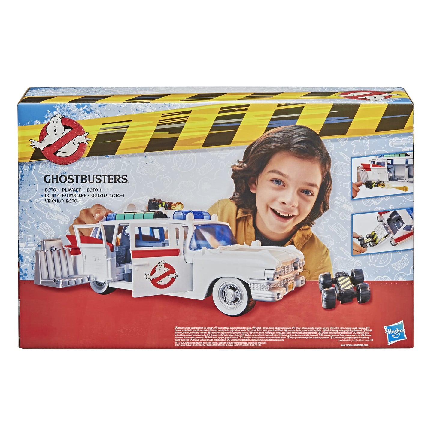 Ghostbusters 2021 Ecto-1 Playset with Accessories – Kids' Action Car Gift