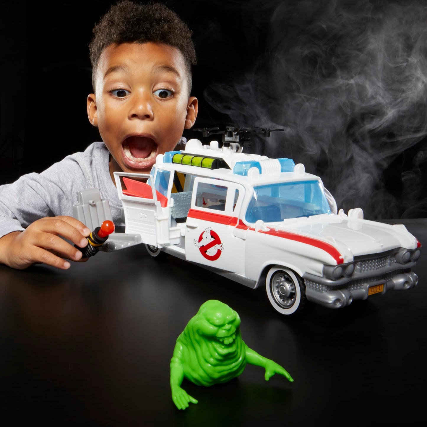 Ghostbusters Track & Trap Ecto-1 Toy Vehicle with Fright Features