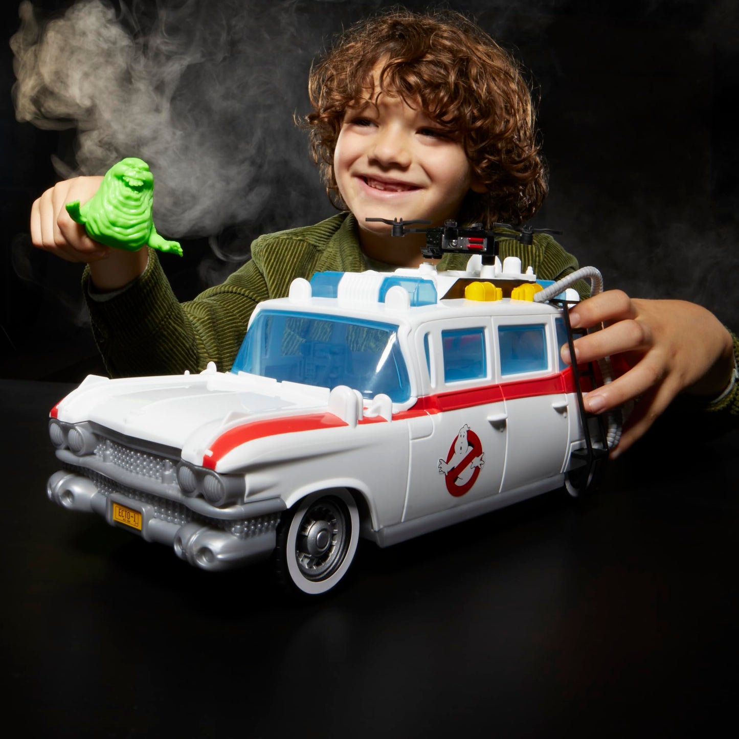 Ghostbusters Track & Trap Ecto-1 Toy Vehicle with Fright Features