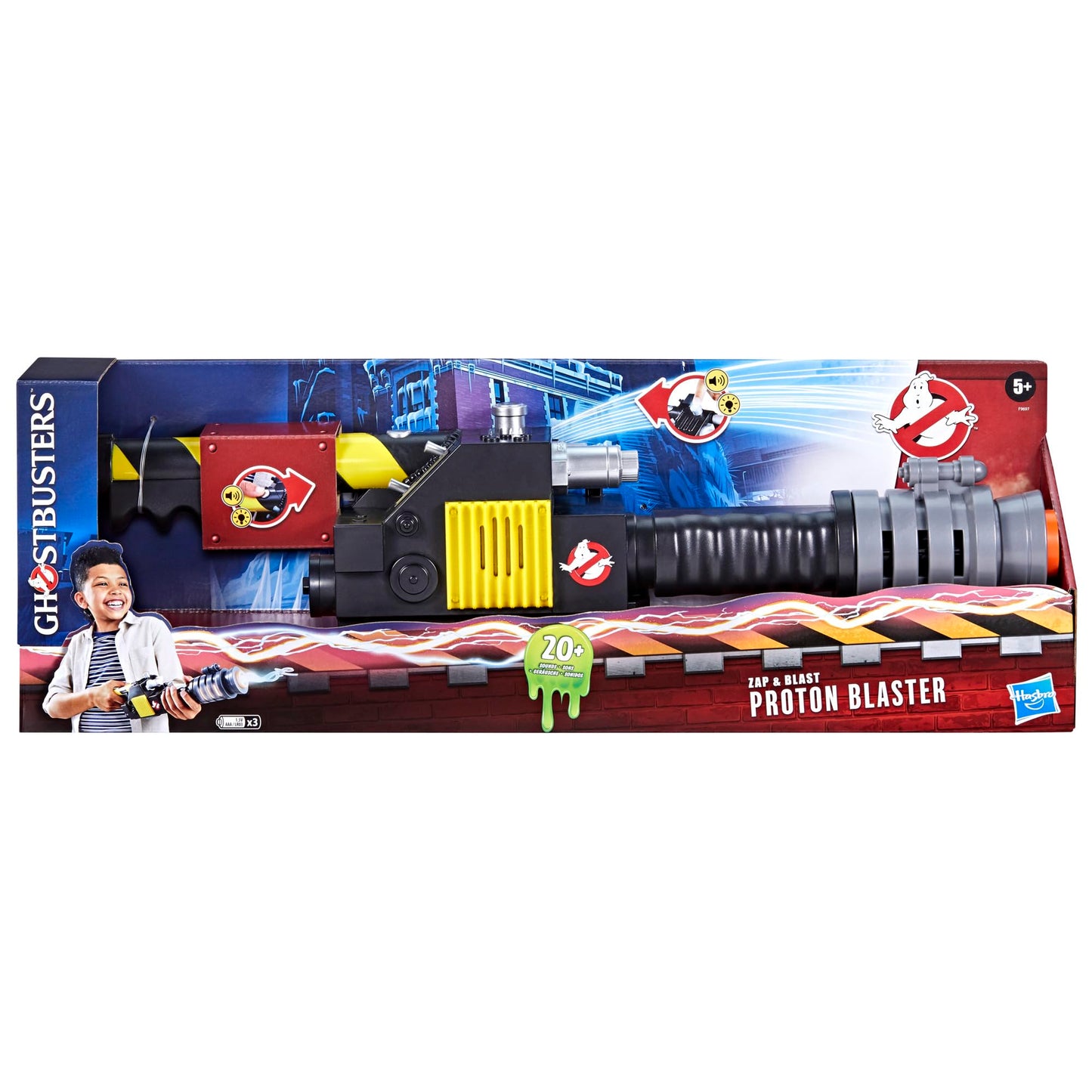 Ghostbusters Zap & Blast Proton Blaster Interactive Toy – 2 Modes, 20+ Sounds