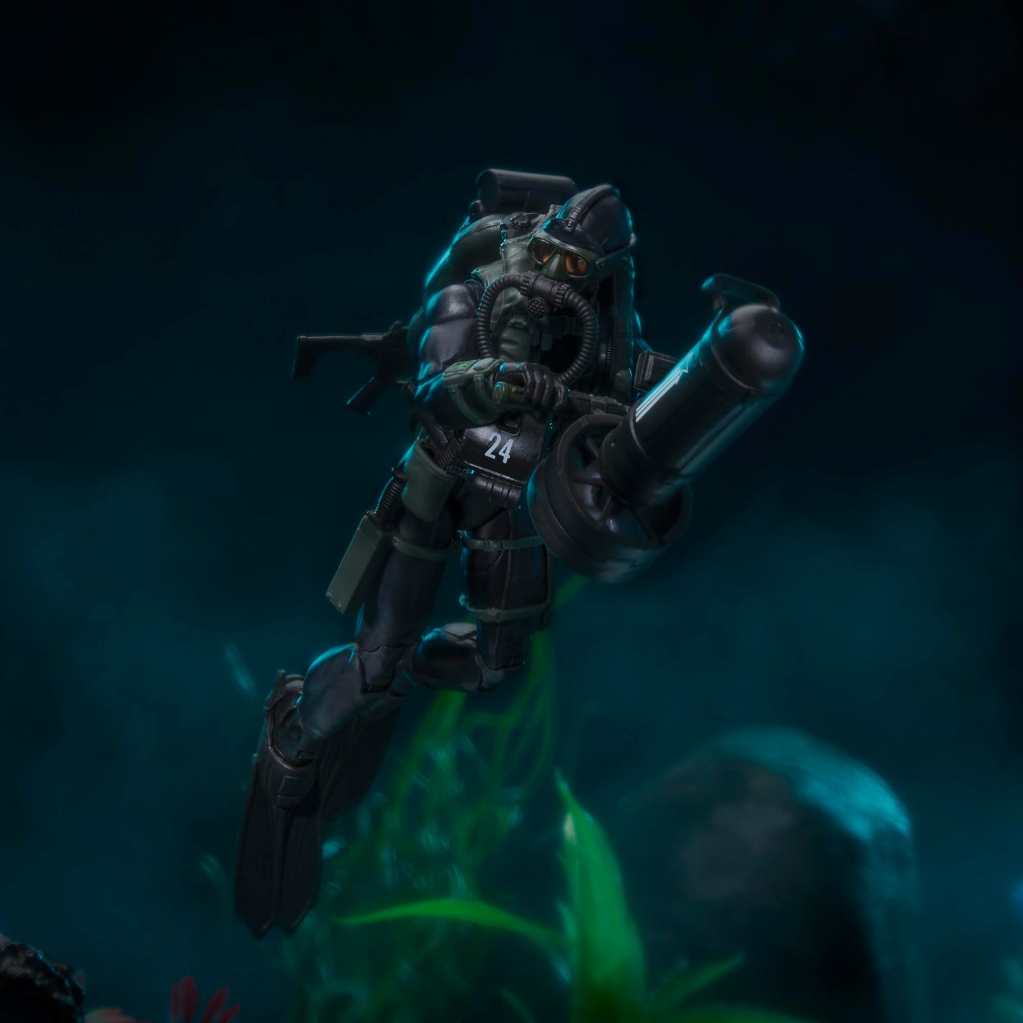 G.I. Joe Classified Series 60th Anniversary Action Sailor - Recon Diver, 6-Inch Figure with 17 Accessories