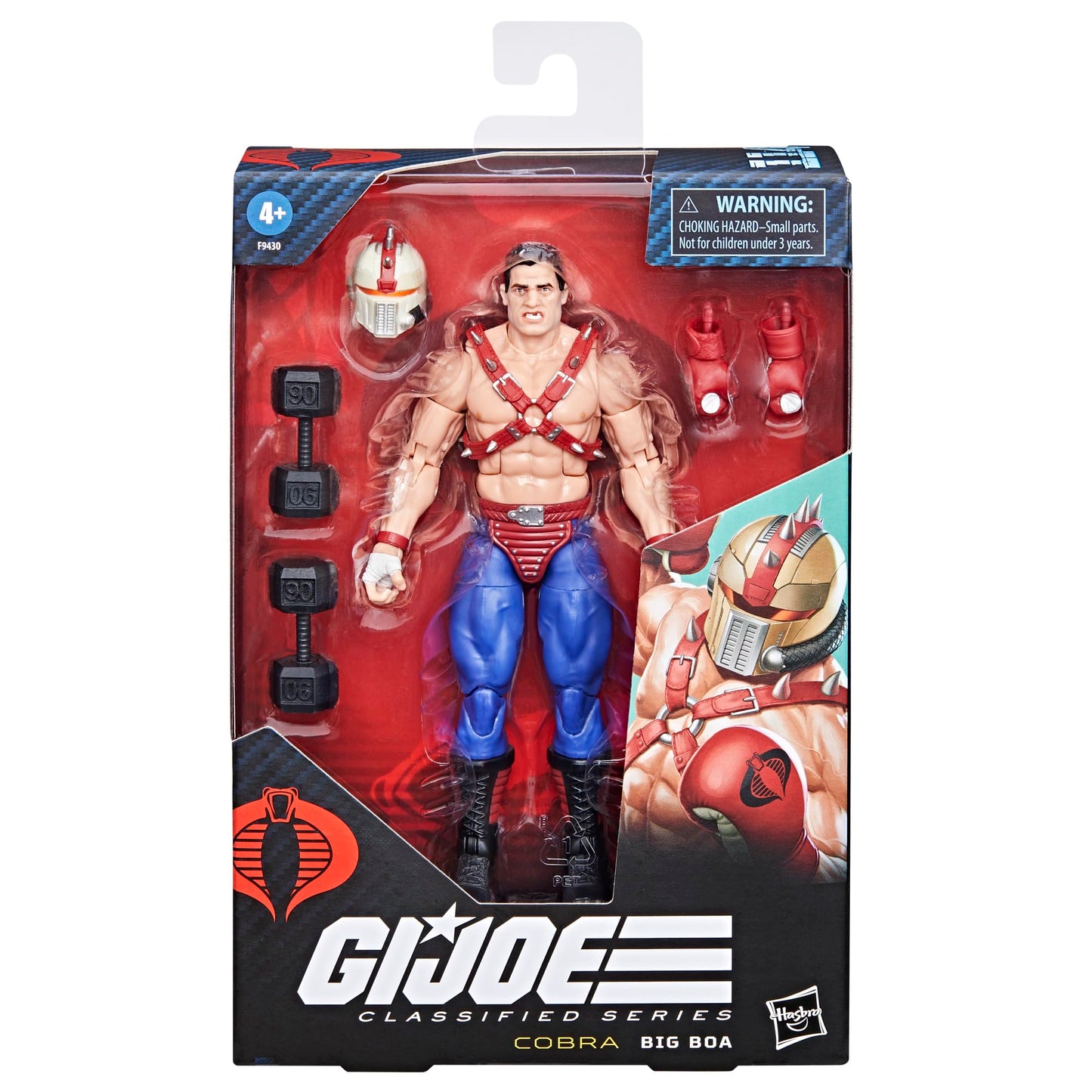 G.I. Joe Classified Series #114 Big Boa – 6-Inch Action Figure with 5 Accessories | Collectible