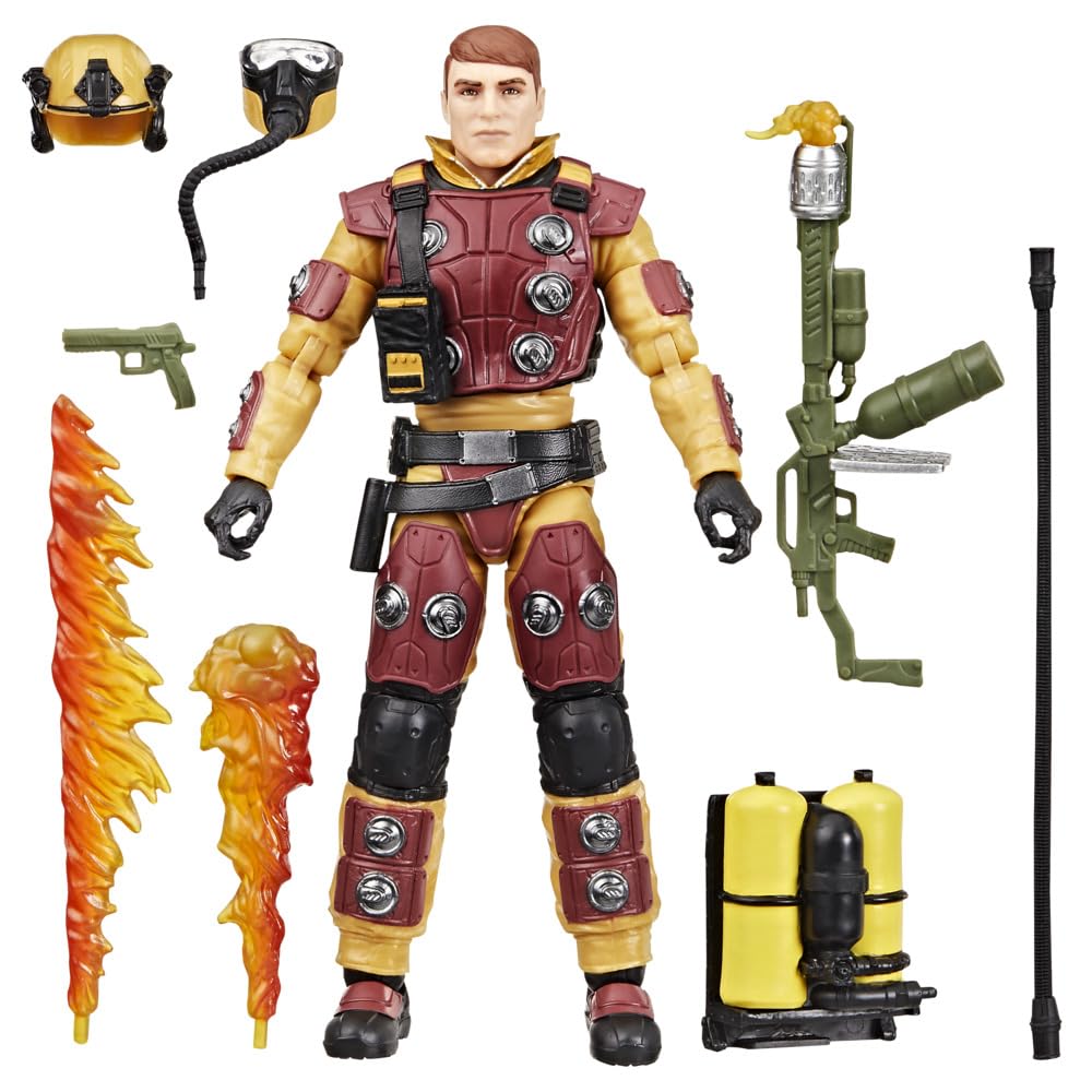 G.I. Joe Classified Series Blowtorch 6-Inch Action Figure with 10 Accessories