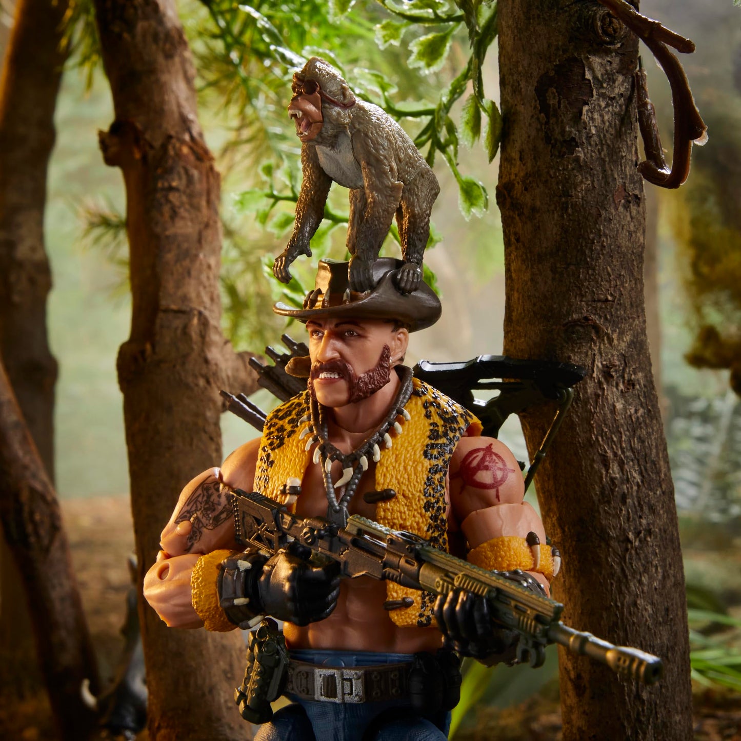 G.I. Joe Classified Series #125: Gnawgahyde with Porkbelly & Yobbo – 6-Inch Action Figure with 16 Accessories