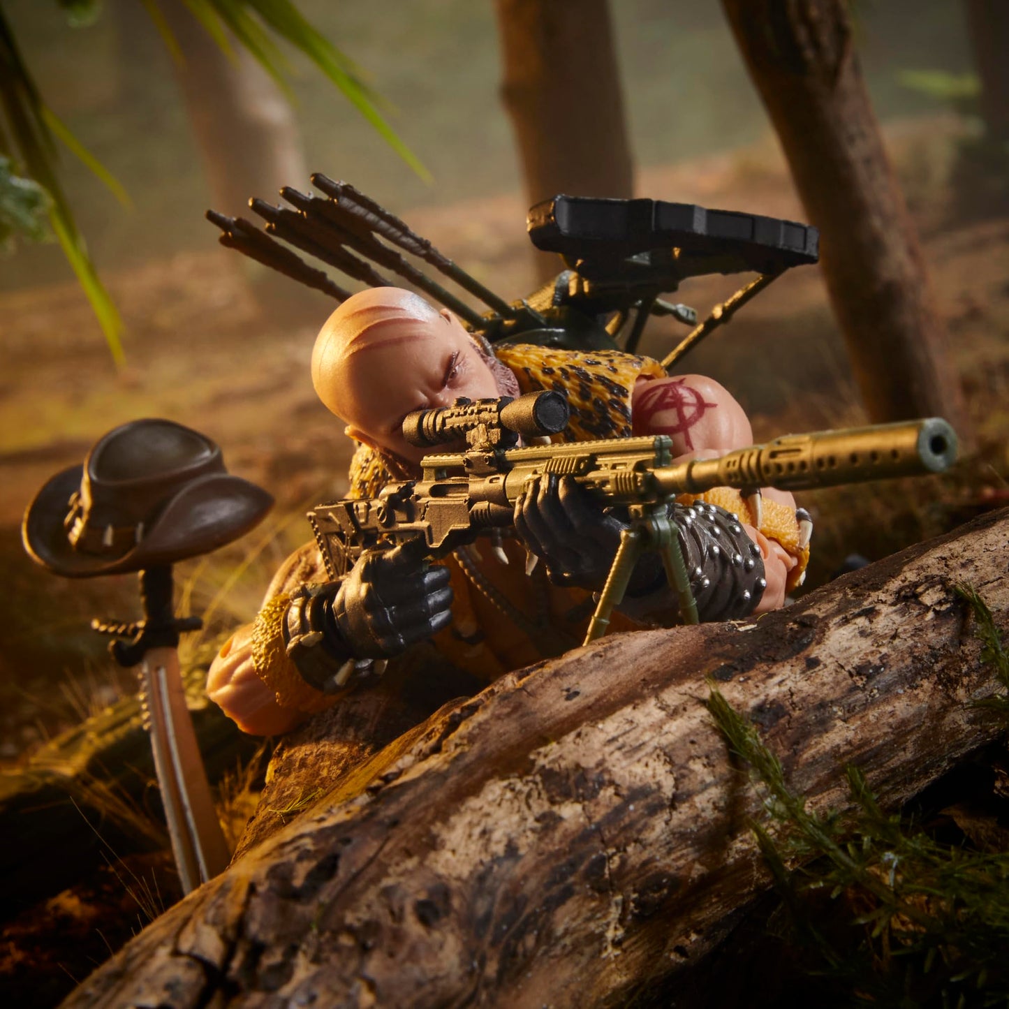 G.I. Joe Classified Series #125: Gnawgahyde with Porkbelly & Yobbo – 6-Inch Action Figure with 16 Accessories