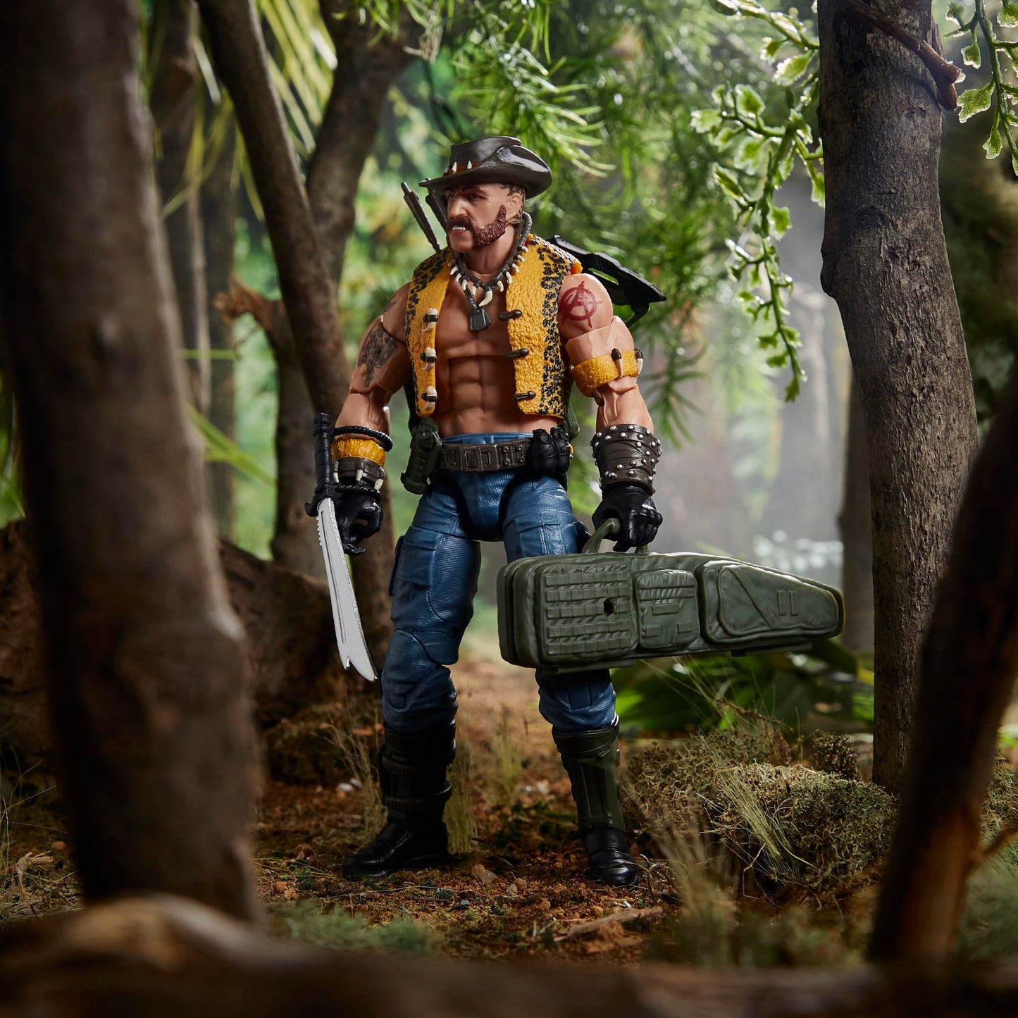 G.I. Joe Classified Series #125: Gnawgahyde with Porkbelly & Yobbo – 6-Inch Action Figure with 16 Accessories