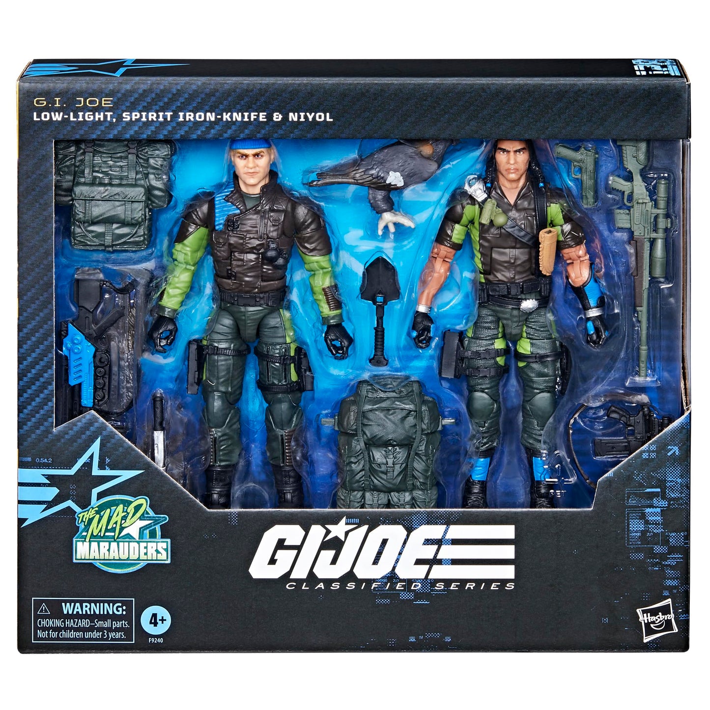 G.I. Joe Classified Series #128 – Mad Marauders: Low-Light, Spirit Iron-Knife & Niyol (2 Figure Set)