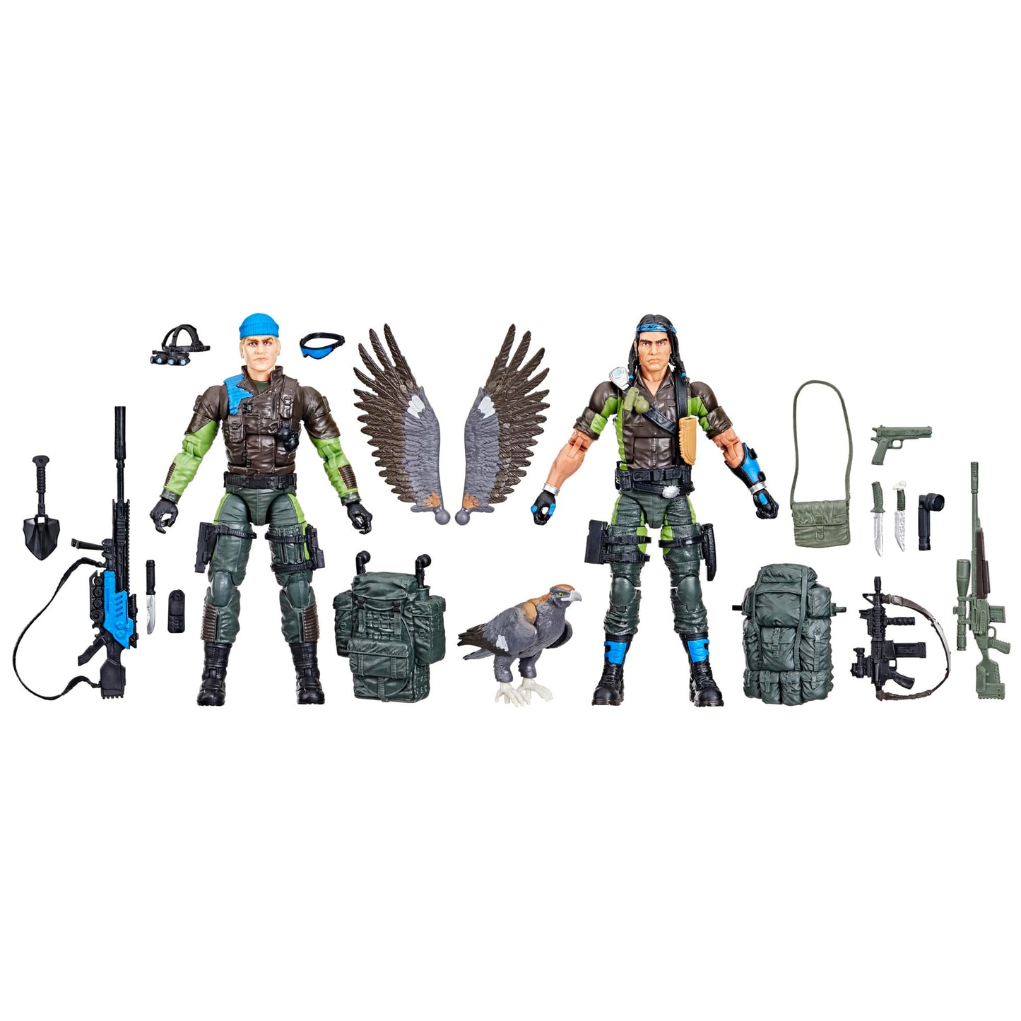 G.I. Joe Classified Series #128 – Mad Marauders: Low-Light, Spirit Iron-Knife & Niyol (2 Figure Set)