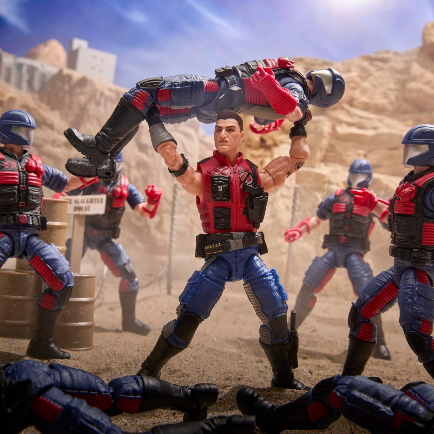 G.I. Joe Classified Series #173 Sgt Slaughter & Felix Mercer Stratton – 2 Collectible 6-Inch Action Figures with 26 Accessories