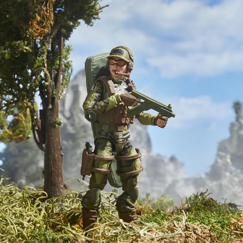 G.I. Joe Classified Series 60th Anniversary Action Marine Sniper – 6-Inch Collectible with Ghillie Suit & 19 Accessories