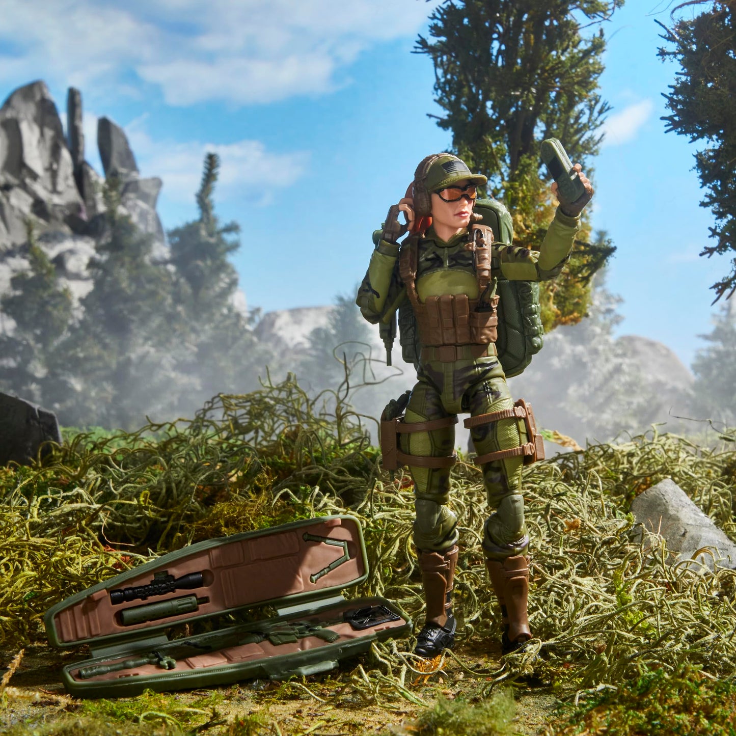 G.I. Joe Classified Series 60th Anniversary Action Marine Sniper – 6-Inch Collectible with Ghillie Suit & 19 Accessories