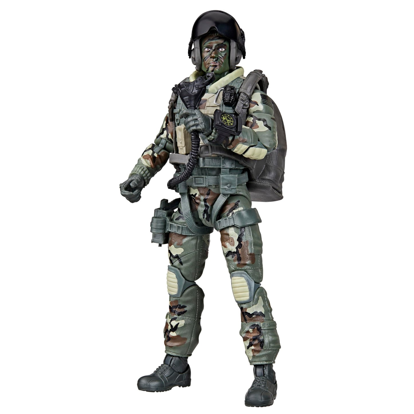 G.I. Joe Classified Series 60th Anniversary Action Pilot HALO Jumper – 6-Inch Figure with Parachute & 18 Accessories