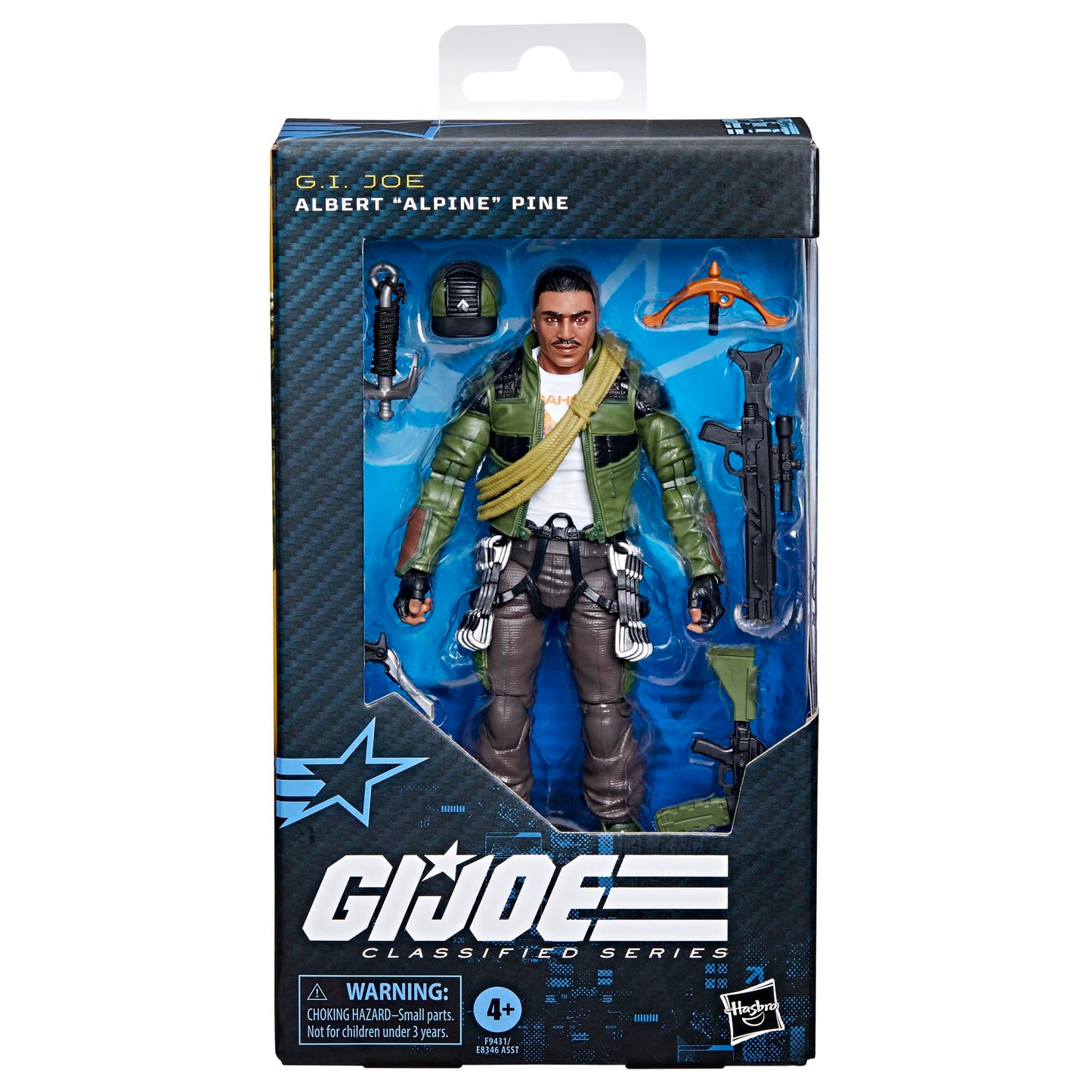 G.I. Joe Classified Series Albert Alpine Pine 6-Inch Action Figure – 9 Accessories | Collectible Figure