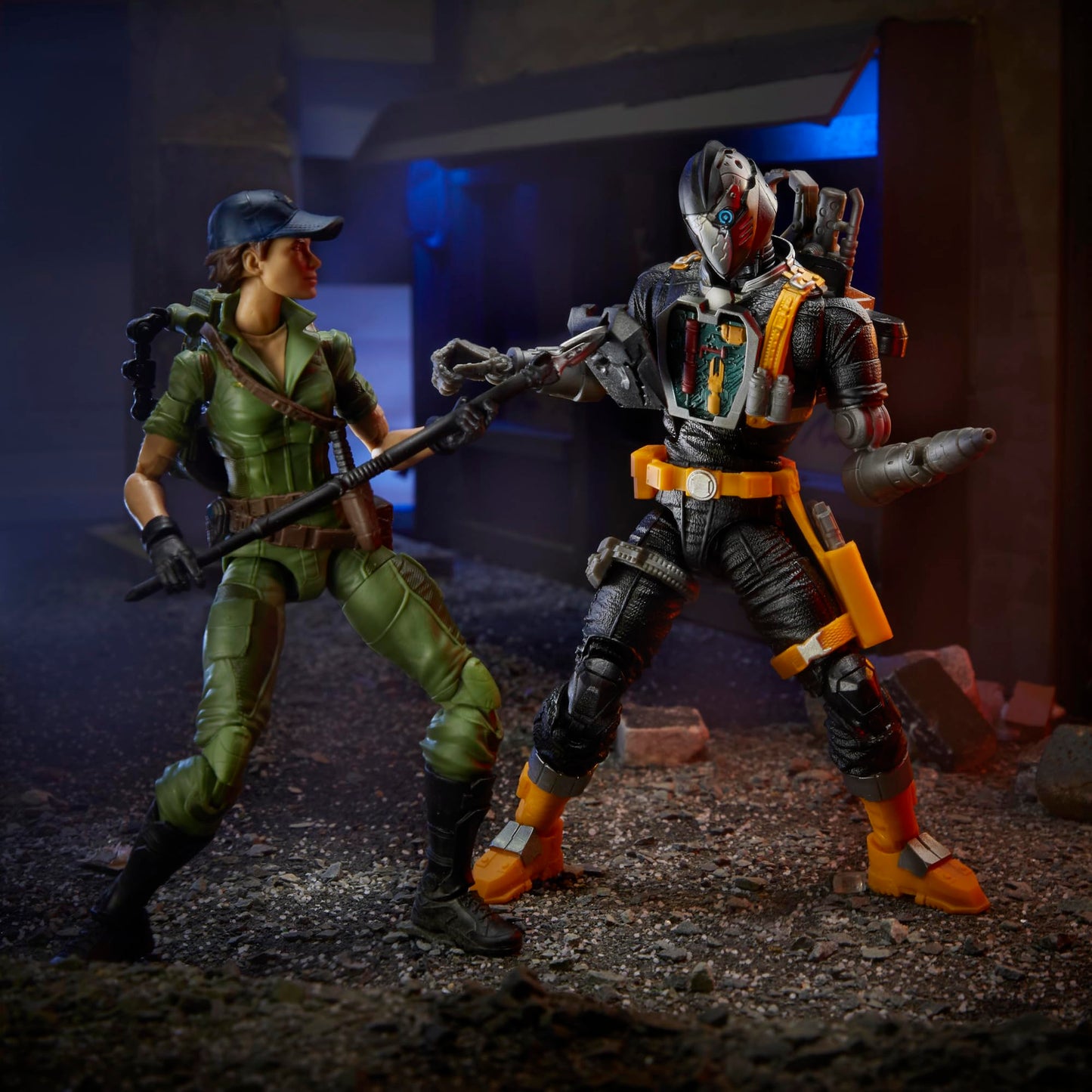G.I. Joe Classified Series B.A.T. Action Figure – 6-Inch Premium Collectible with Custom Fir Artwork and 8 Accessories