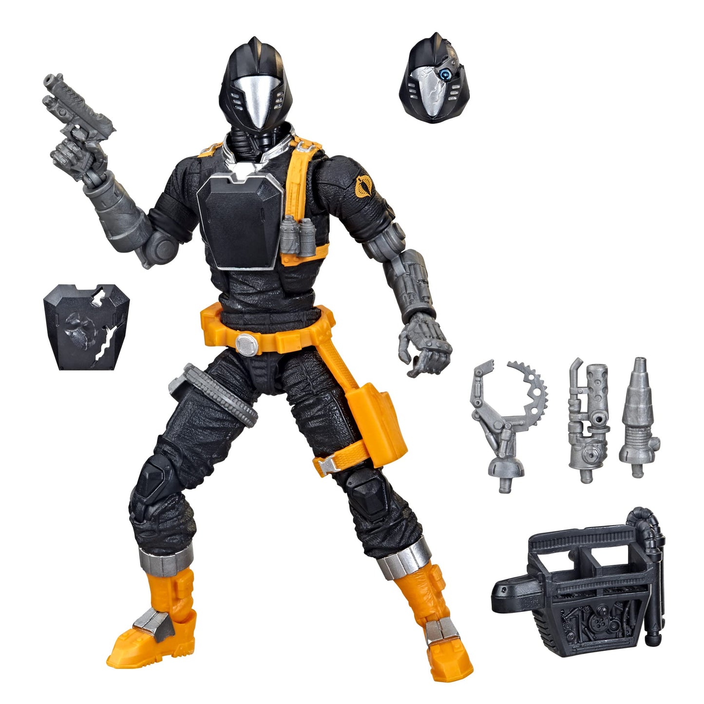 G.I. Joe Classified Series B.A.T. Action Figure – 6-Inch Premium Collectible with Custom Fir Artwork and 8 Accessories