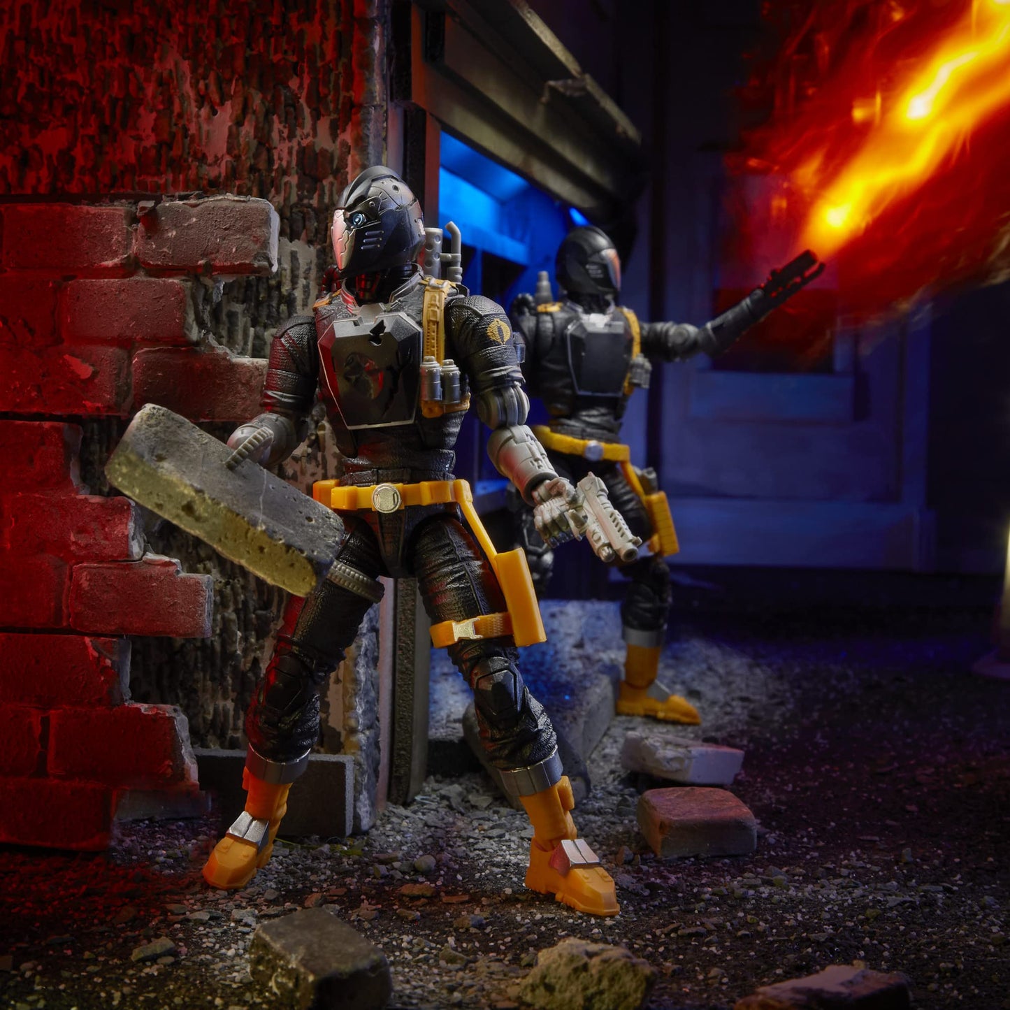 G.I. Joe Classified Series B.A.T. Action Figure – 6-Inch Premium Collectible with Custom Fir Artwork and 8 Accessories