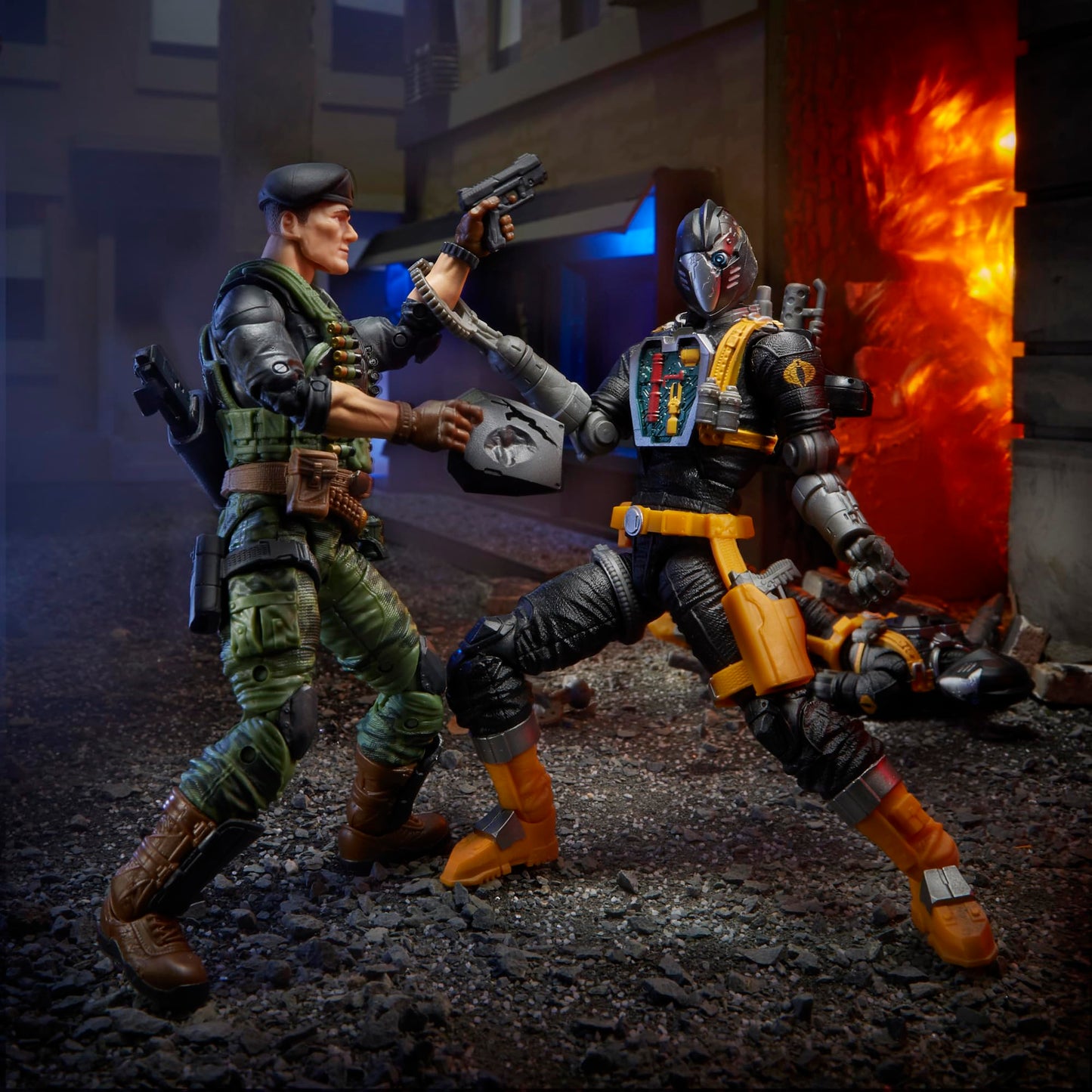 G.I. Joe Classified Series B.A.T. Action Figure – 6-Inch Premium Collectible with Custom Fir Artwork and 8 Accessories