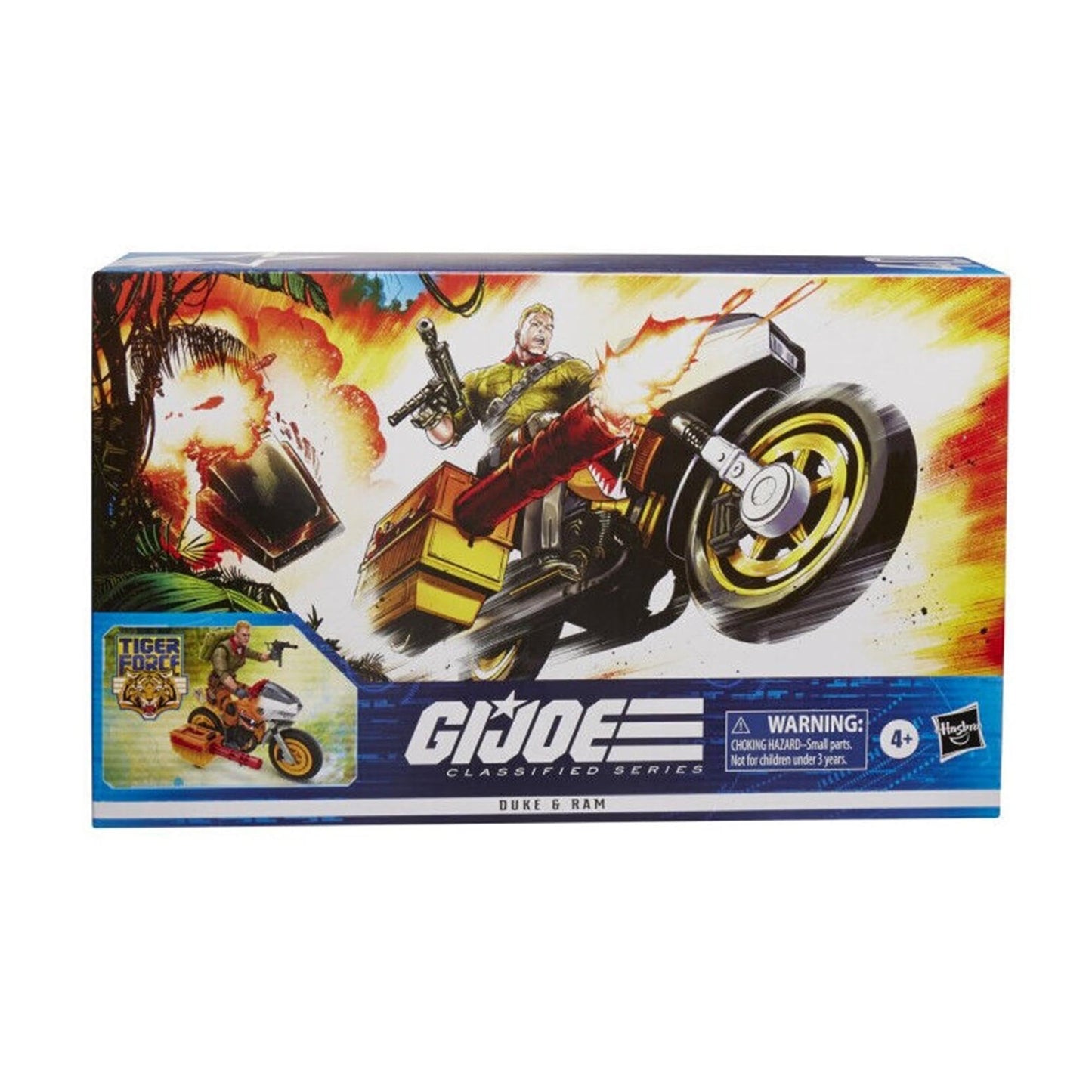 G.I. Joe Classified Series Duke & Ram Action Figure & Vehicle Crater (F4924) – Collectible Set