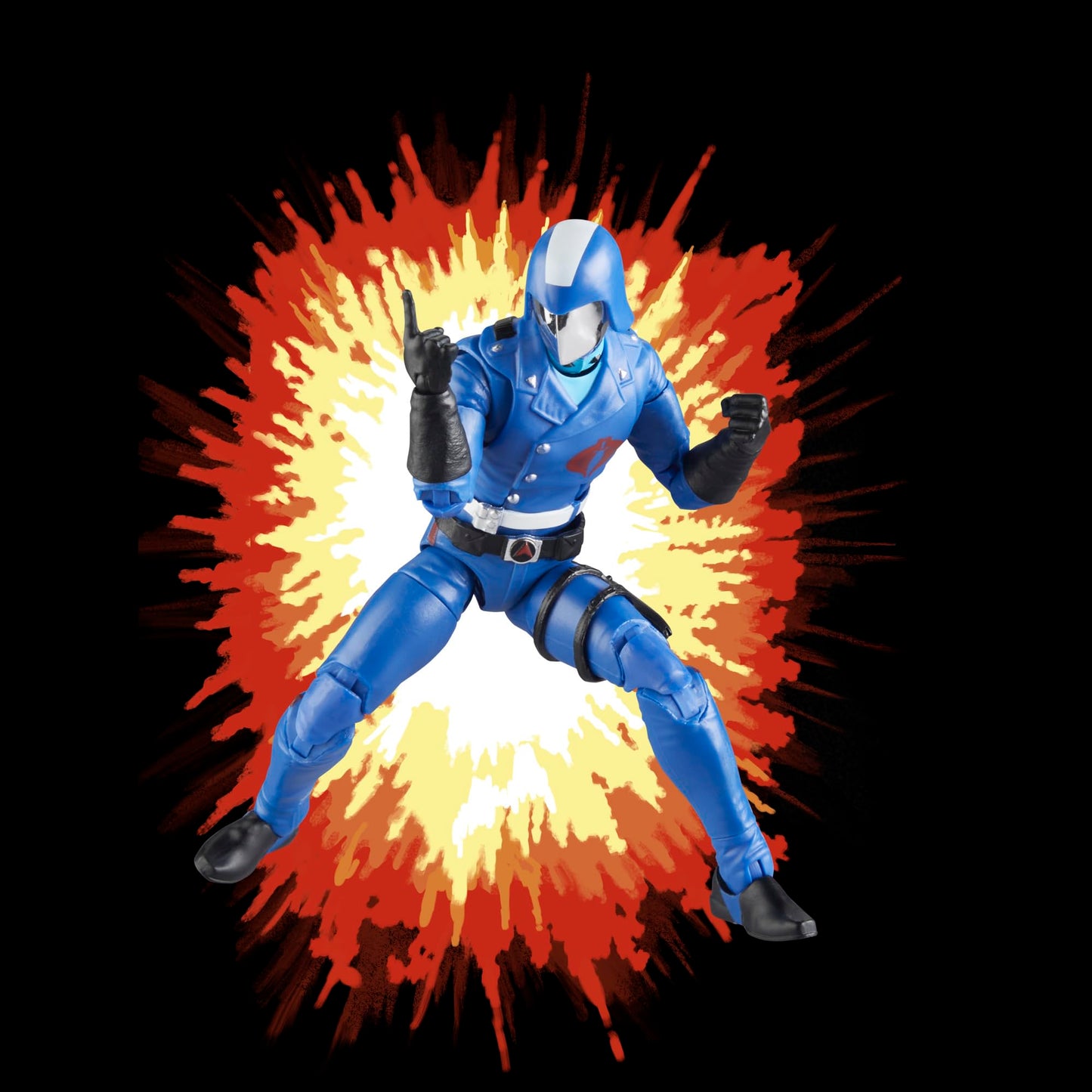G.I. Joe Classified Series Cobra Commander 6-Inch Action Figure - Retro Cardback with 8 Accessories