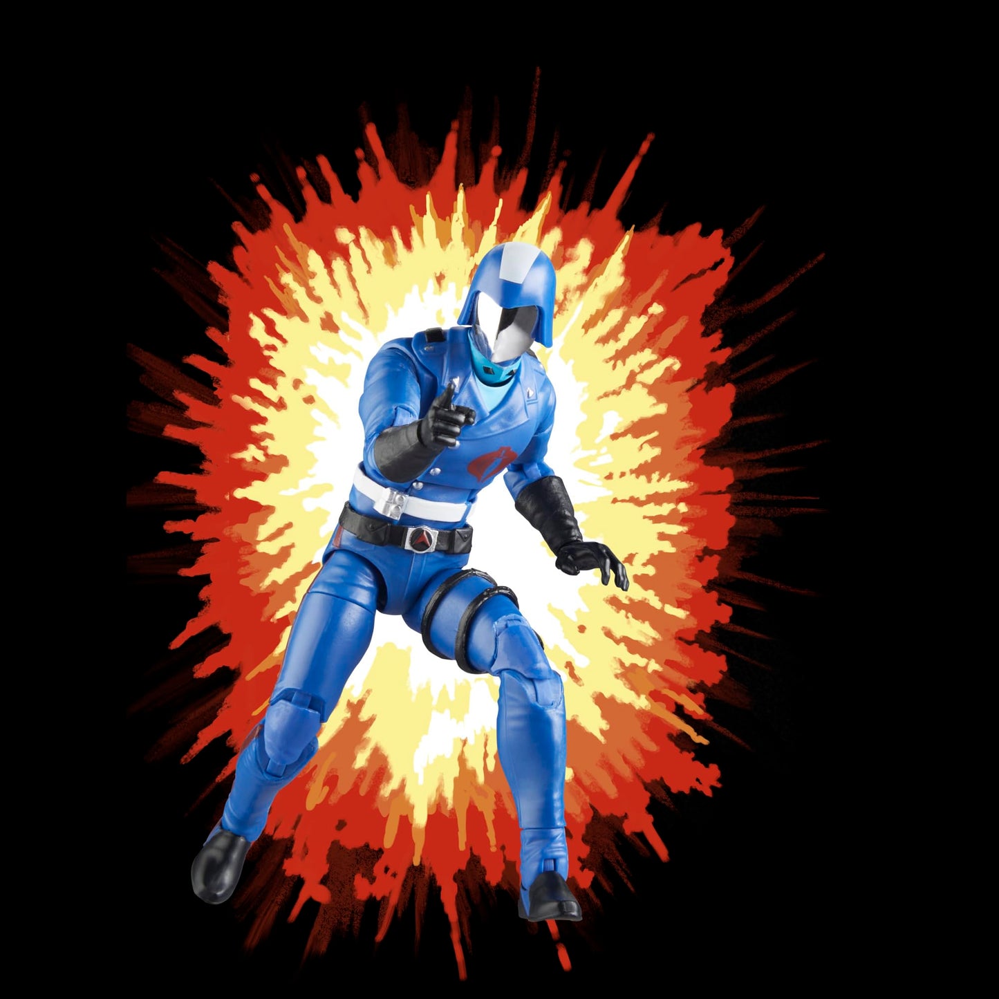 G.I. Joe Classified Series Cobra Commander 6-Inch Action Figure - Retro Cardback with 8 Accessories