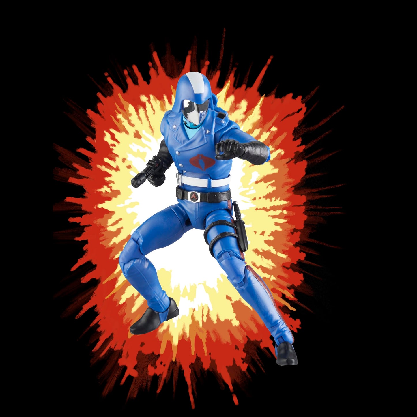 G.I. Joe Classified Series Cobra Commander 6-Inch Action Figure - Retro Cardback with 8 Accessories