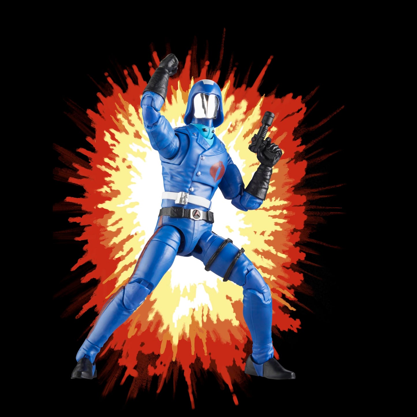 G.I. Joe Classified Series Cobra Commander 6-Inch Action Figure - Retro Cardback with 8 Accessories