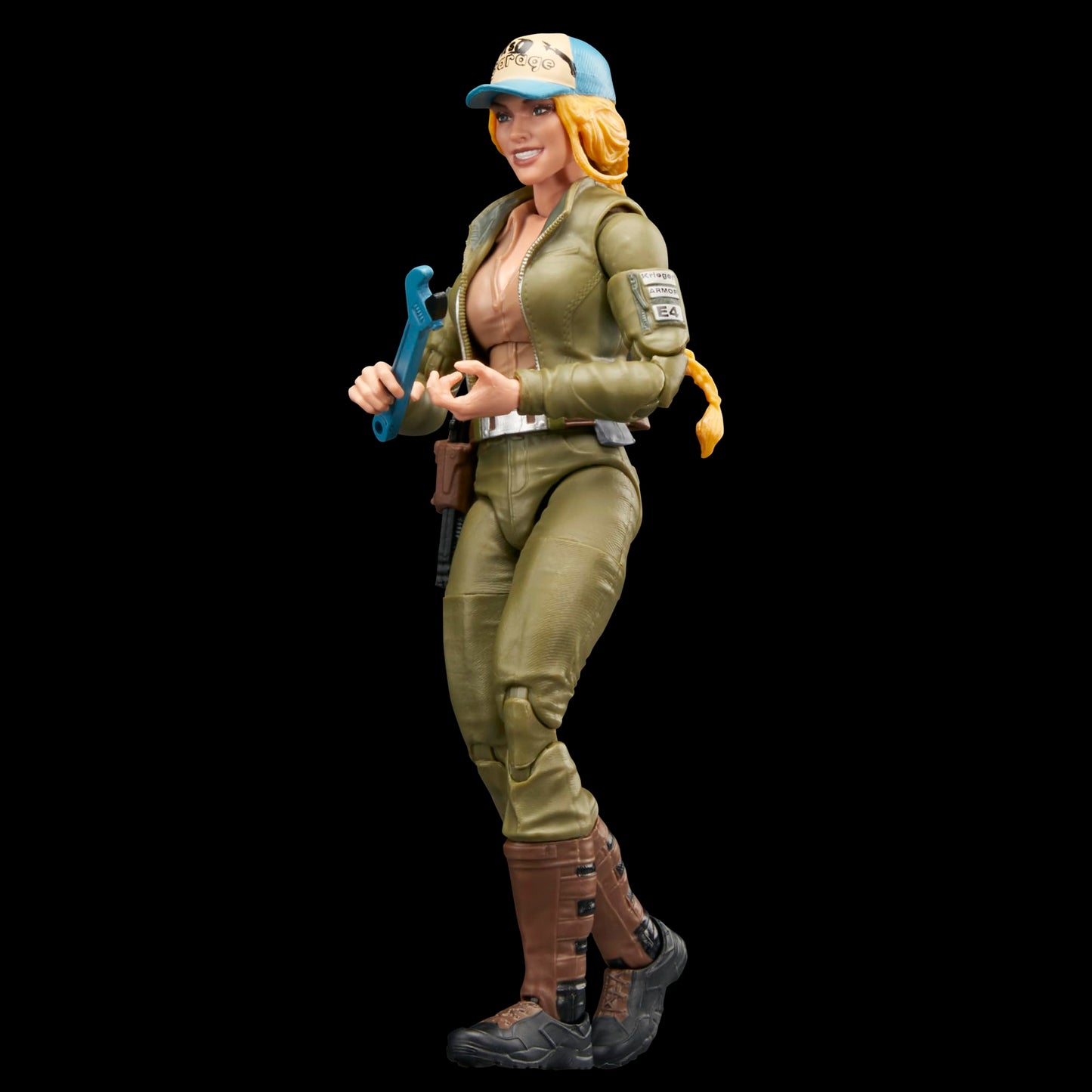 G.I. Joe Classified Series Courtney 'Cover Girl' Krieger – 6-Inch Action Figure with 9 Accessories | Retro Cardback