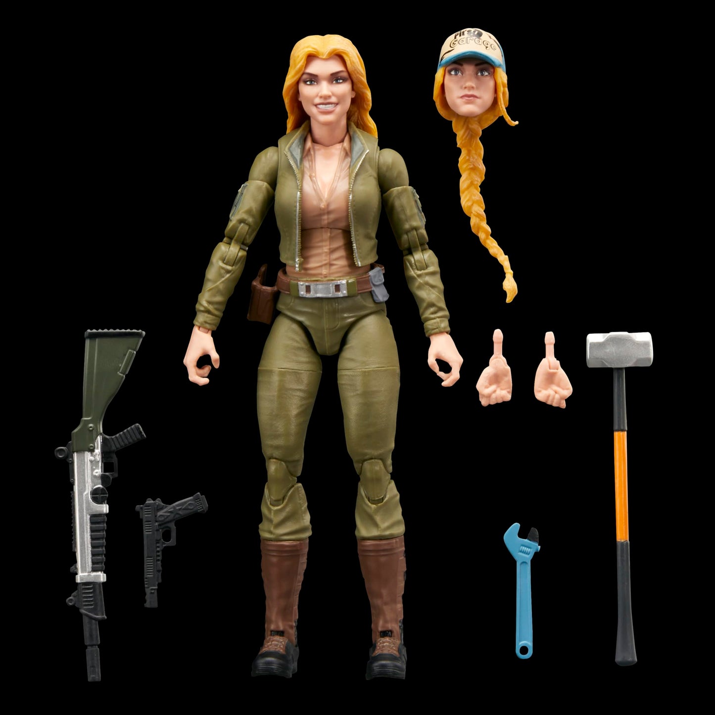 G.I. Joe Classified Series Courtney 'Cover Girl' Krieger – 6-Inch Action Figure with 9 Accessories | Retro Cardback