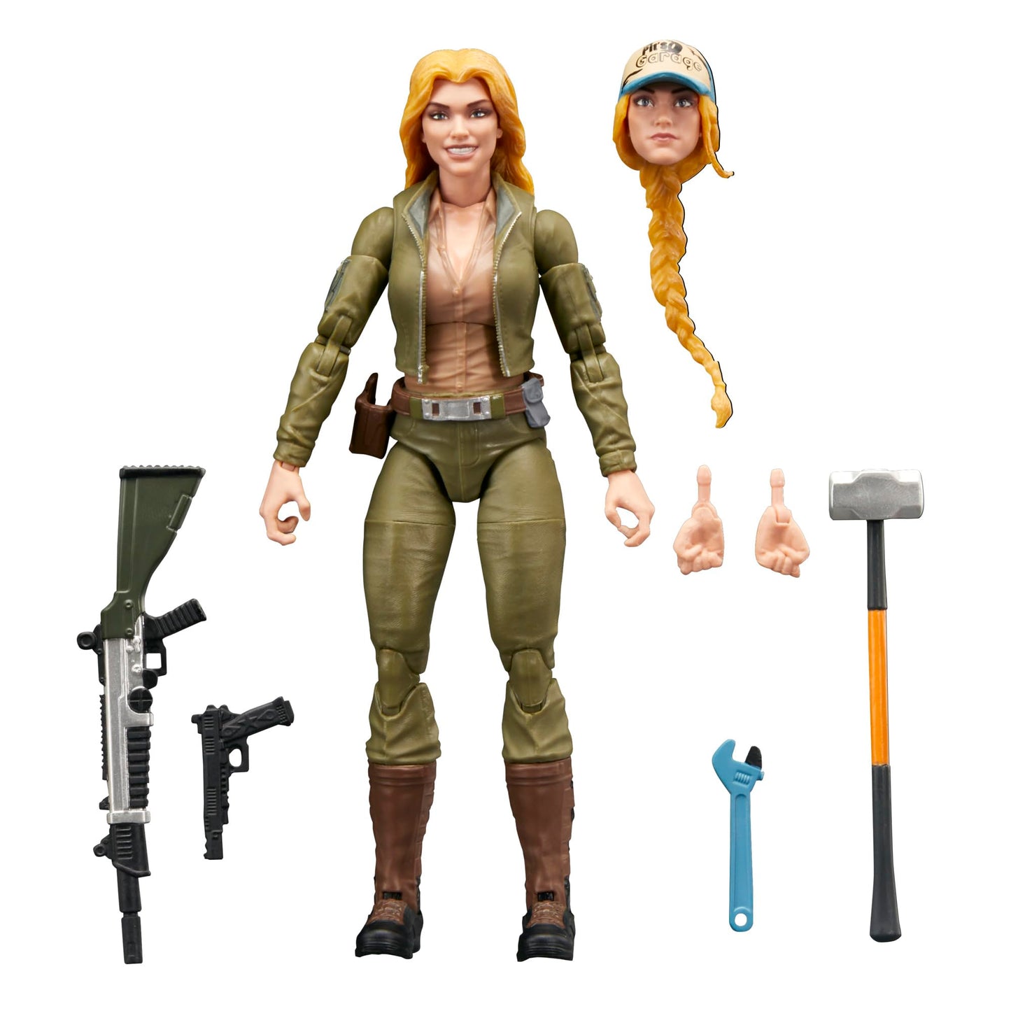 G.I. Joe Classified Series Courtney 'Cover Girl' Krieger – 6-Inch Action Figure with 9 Accessories | Retro Cardback