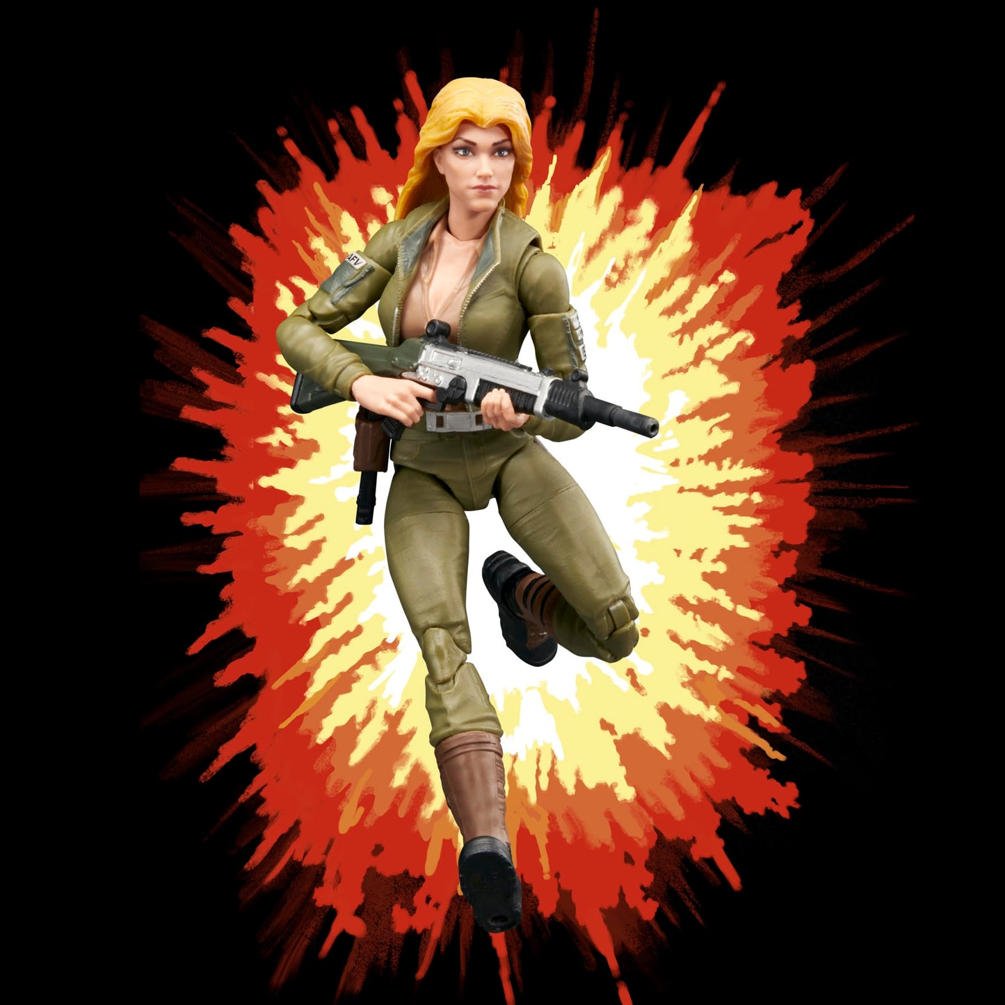 G.I. Joe Classified Series Courtney 'Cover Girl' Krieger – 6-Inch Action Figure with 9 Accessories | Retro Cardback