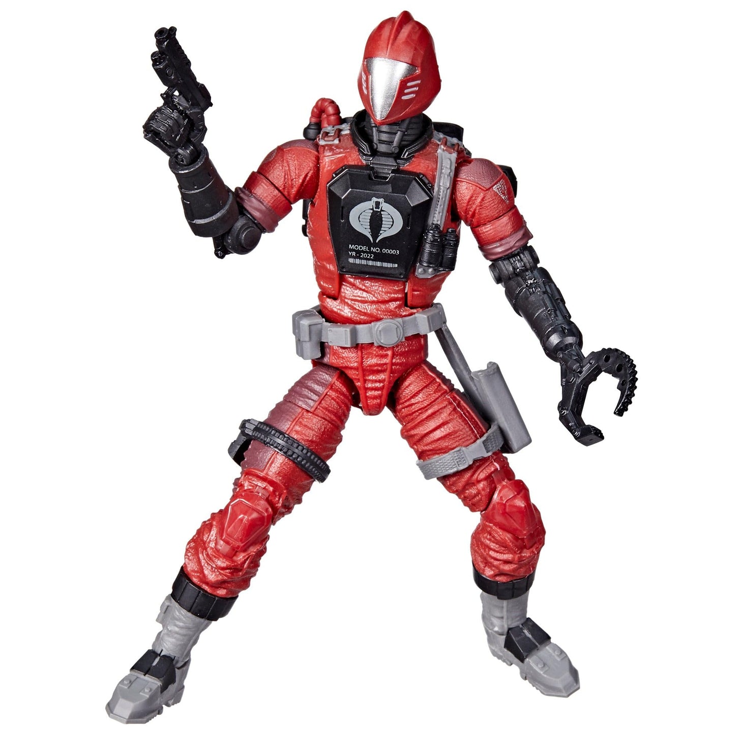 G.I. Joe Classified Crimson B.A.T. Action Figure – 6-Inch Collectible with 8 Accessories | Custom Packaging Art