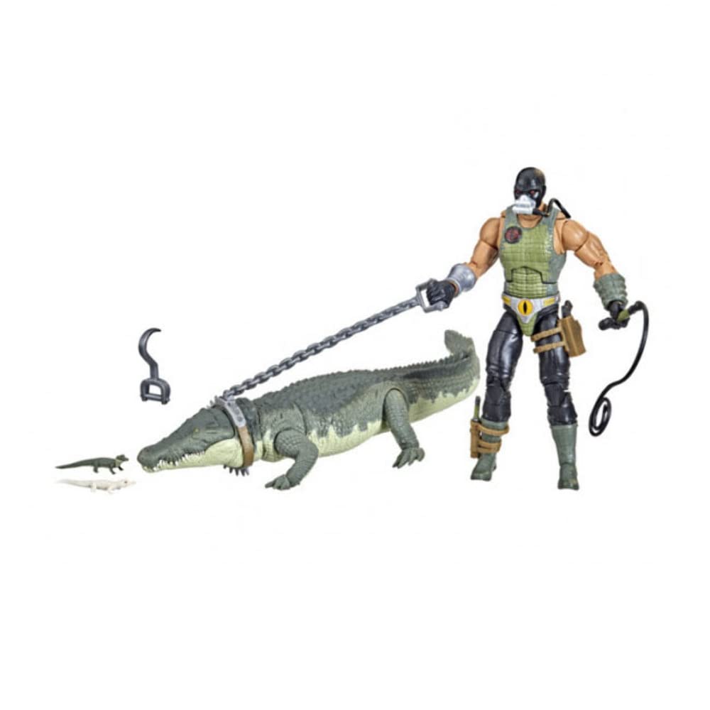G.I. Joe Classified Series Croc Master & Fiona Action Figures – 6-Inch Collectible with Accessories