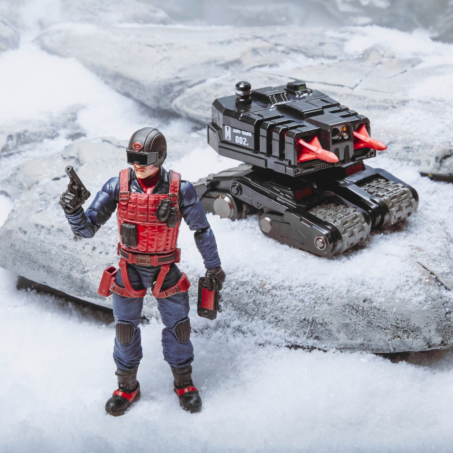 G.I. Joe Classified Series Scrap-Iron & Anti-Armor Drone – 6-Inch Action Figure with 11 Accessories
