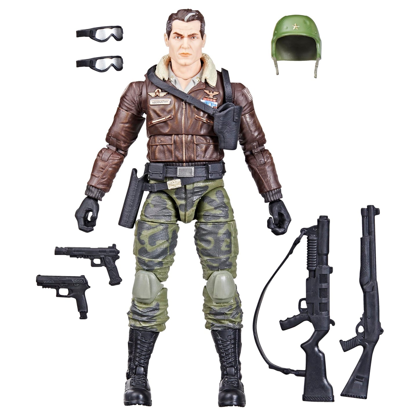 G.I. Joe Classified Series General Clayton 'Hawk' Abernathy – 6-Inch Action Figure with 7 Accessories