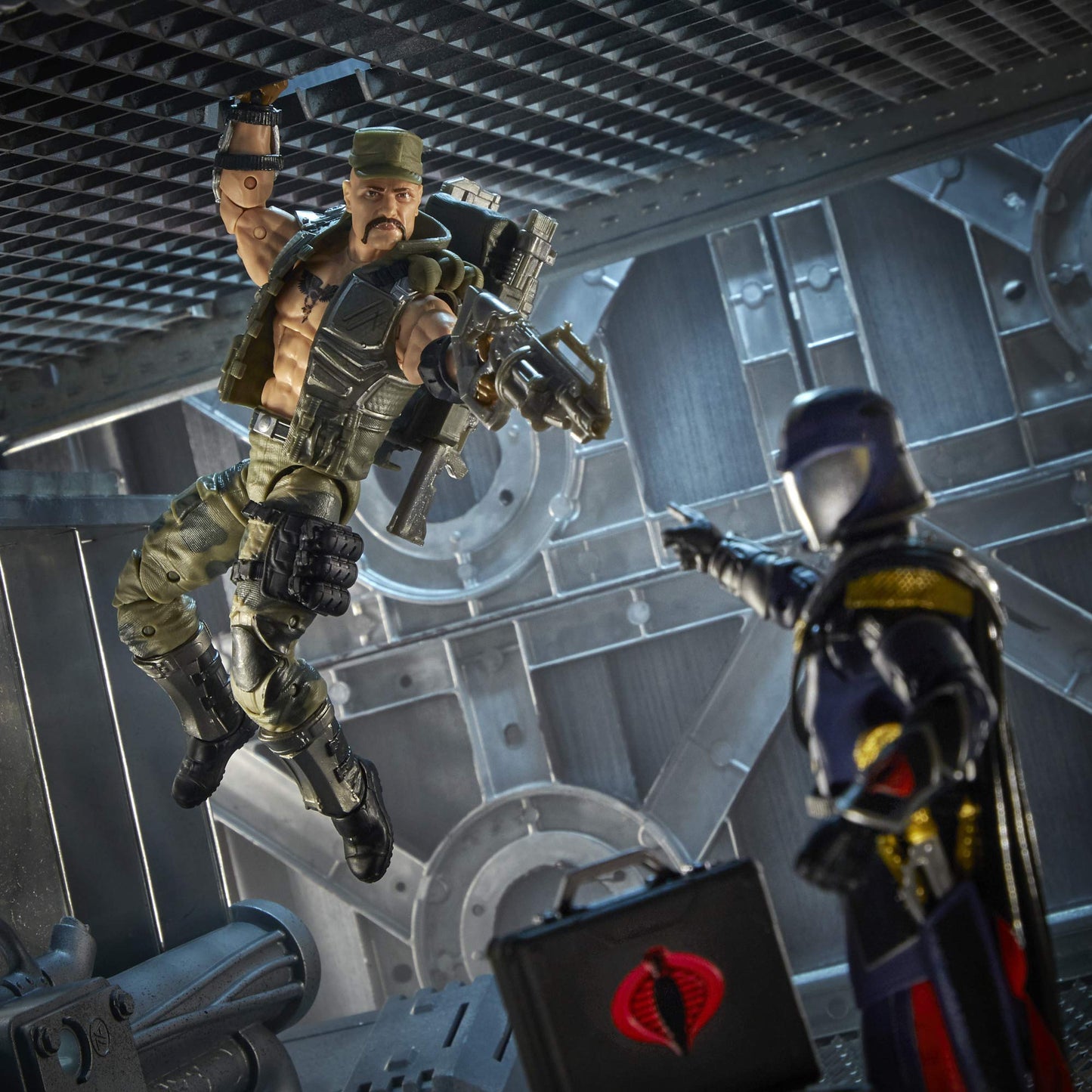 G.I. Joe Classified Series Gung Ho Action Figure – 6-Inch Premium Collectible with Custom Packaging Art