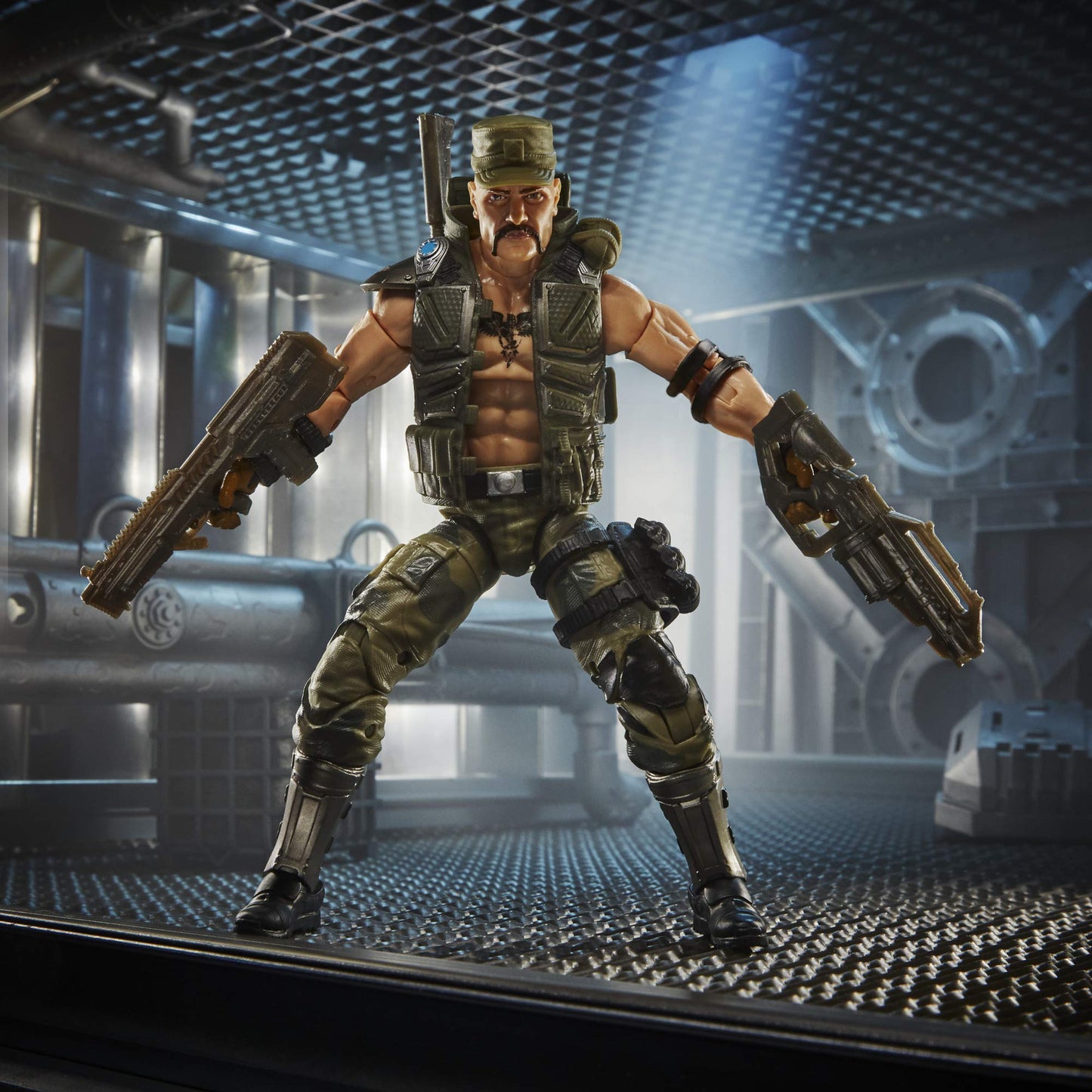 G.I. Joe Classified Series Gung Ho Action Figure – 6-Inch Premium Collectible with Custom Packaging Art