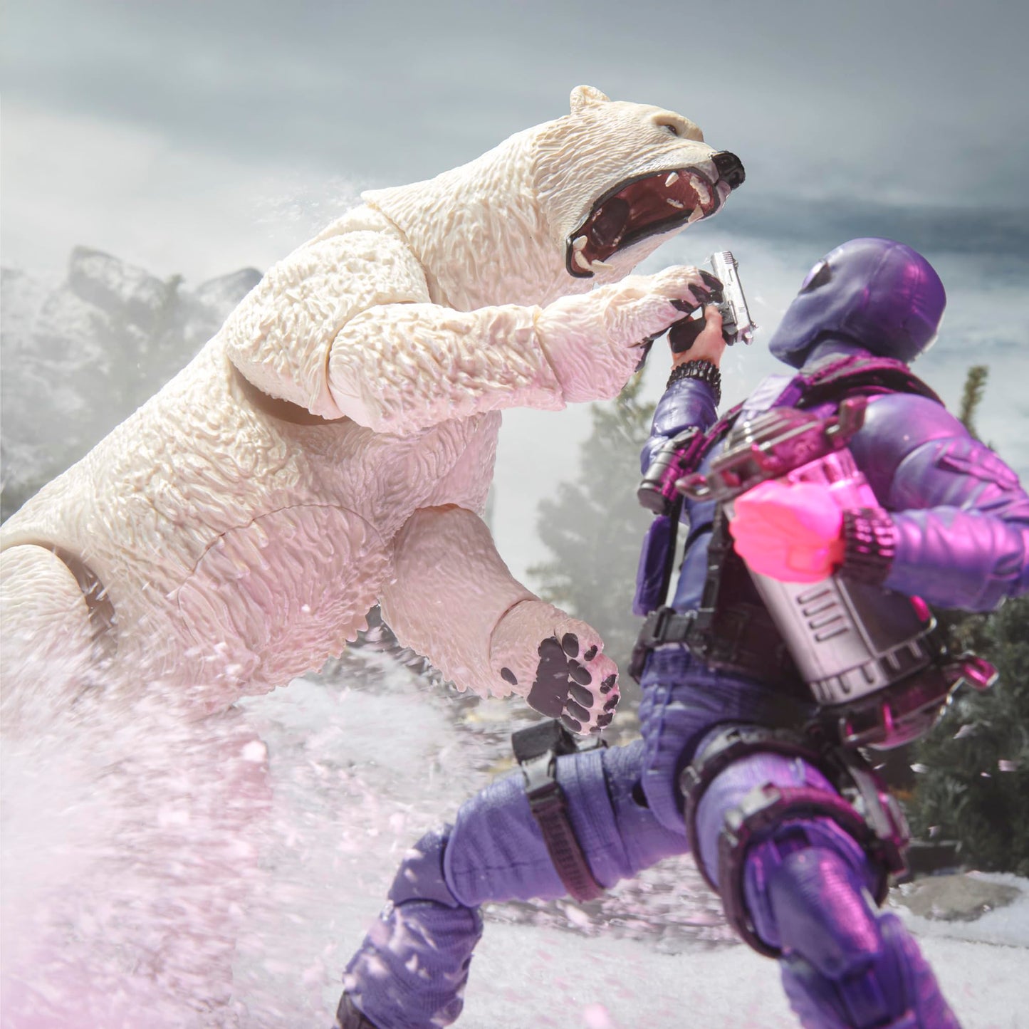 G.I. Joe Classified Series #161: Snake Eyes & Polar Bear – 6-Inch Figure Set with 15 Accessories