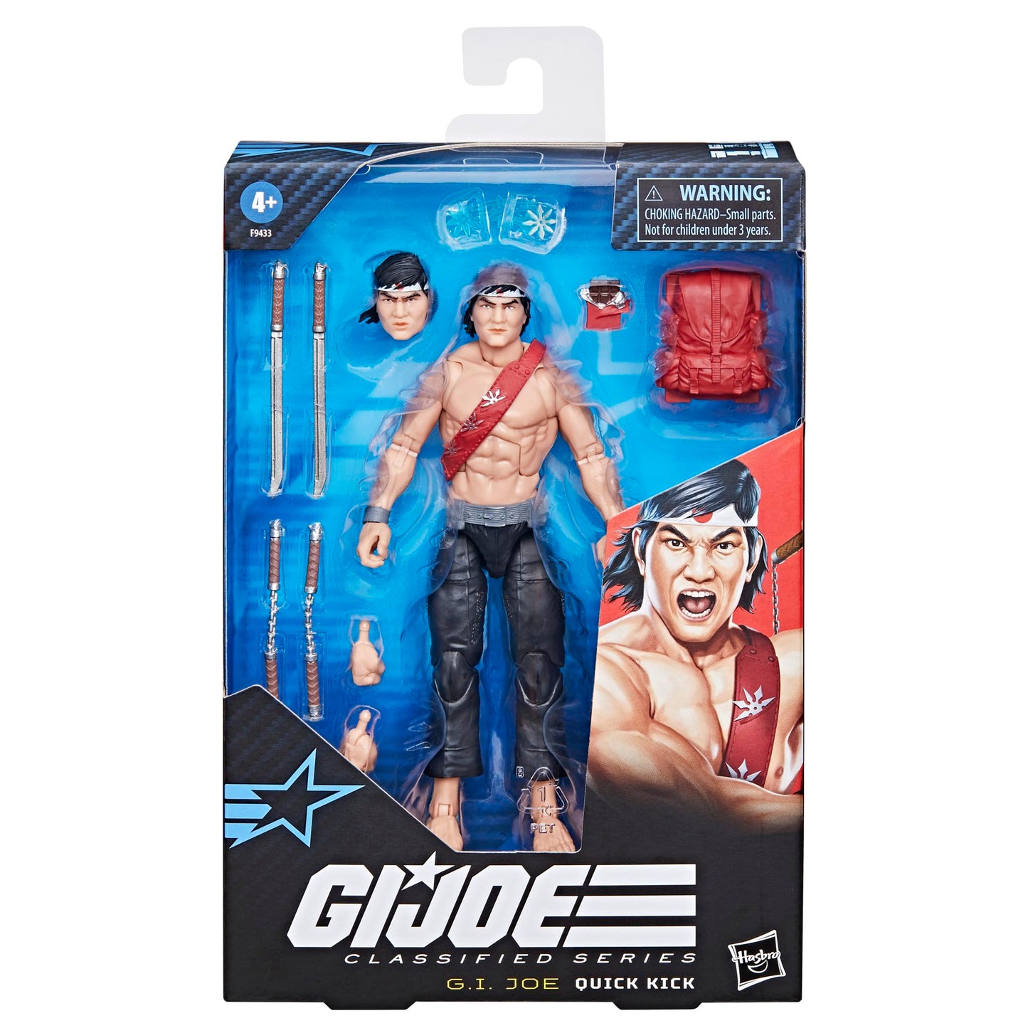 G.I. Joe Classified Series #116 Quick Kick – 6-Inch Action Figure with 12 Accessories